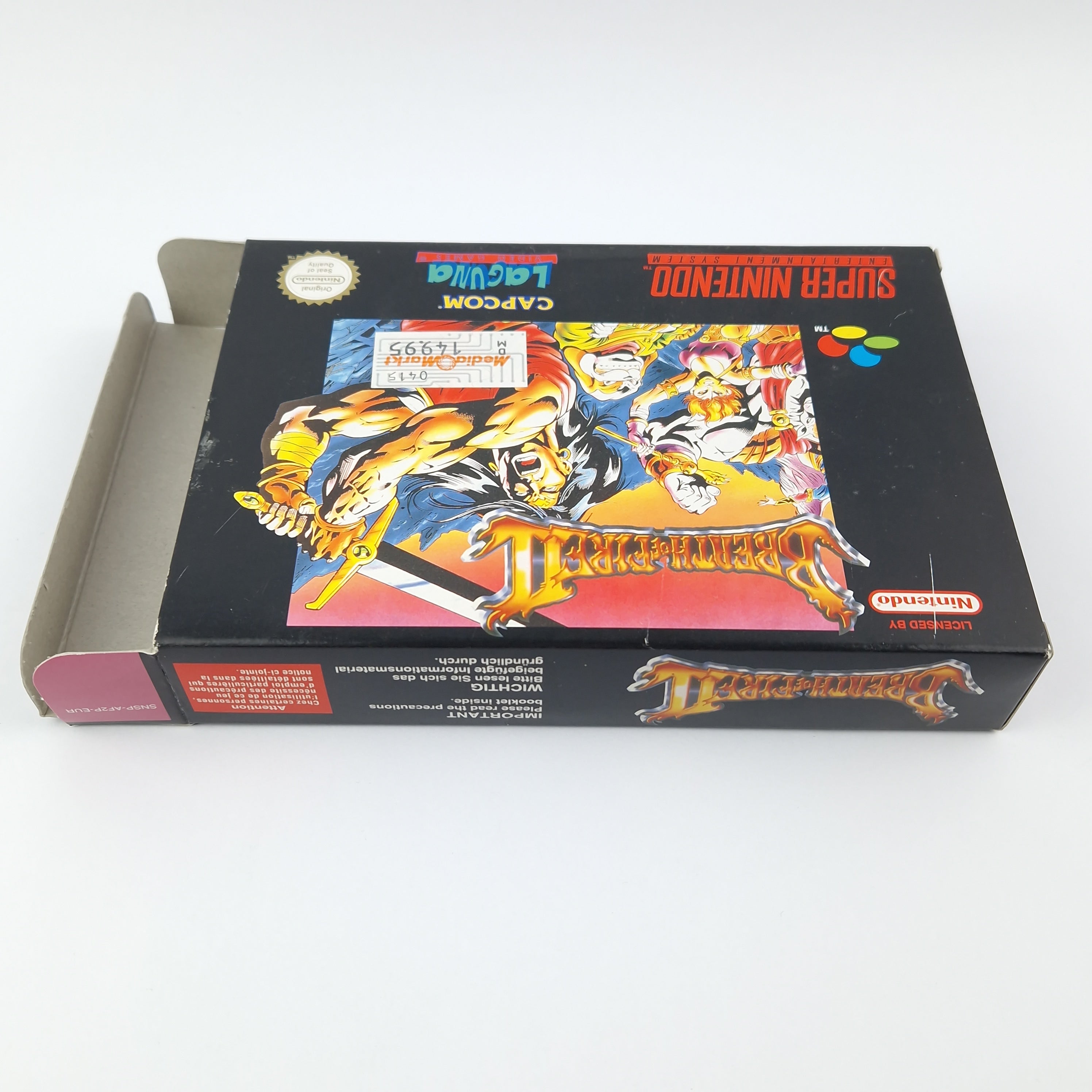 Super Nintendo Spiel – Breath of Fire II Modul OVP PAL