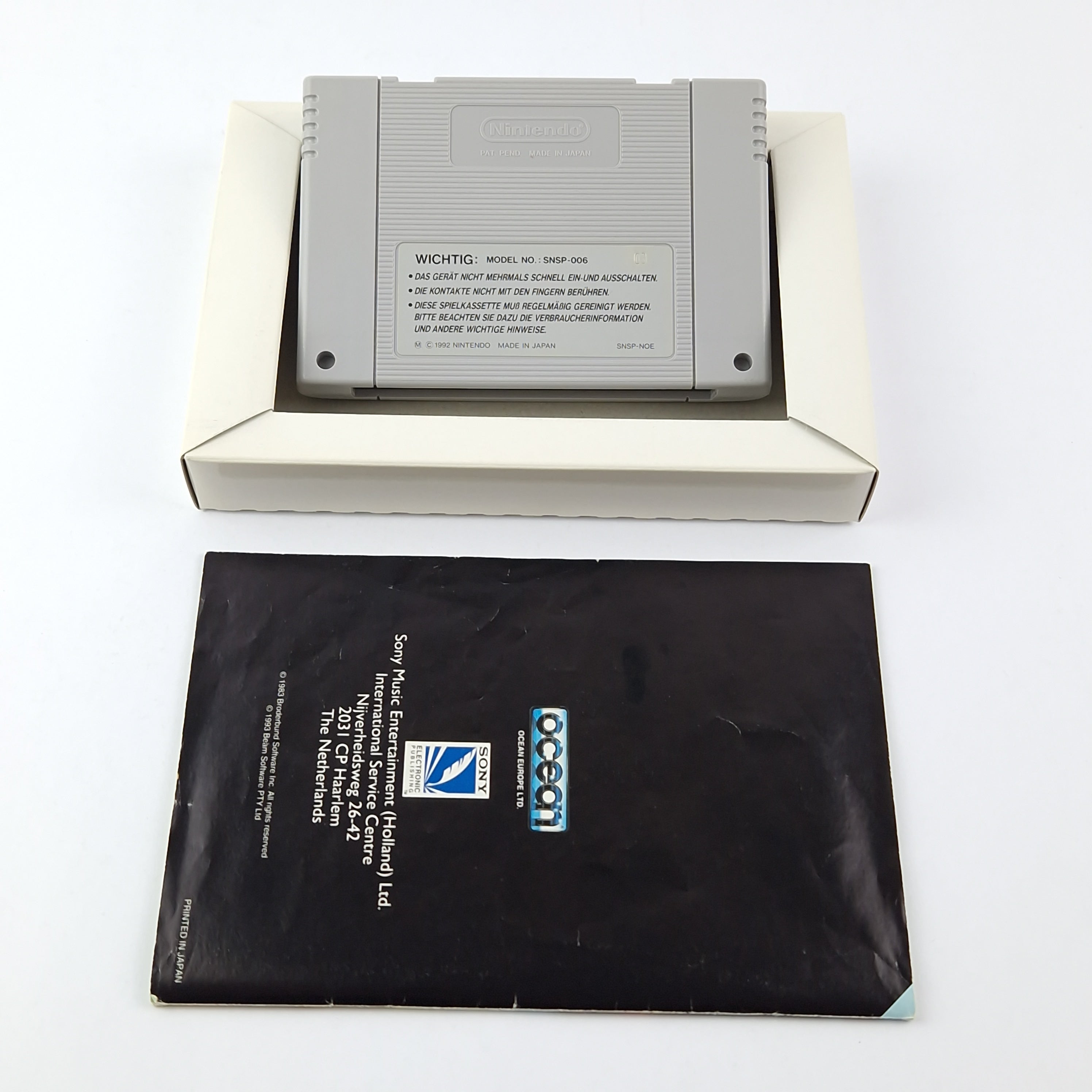 Super Nintendo Spiel – Choplifter III OVP PAL SNES
