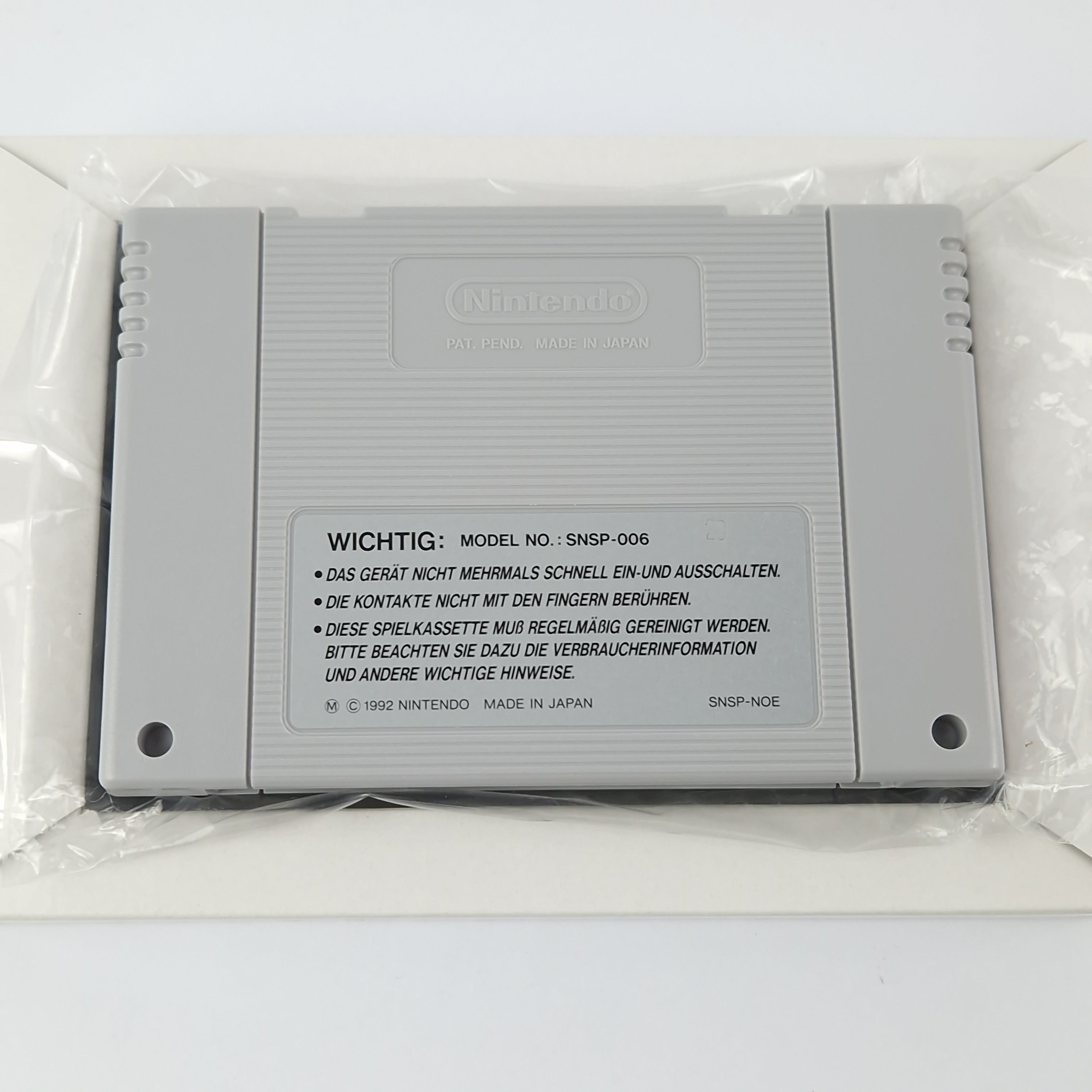 Super Nintendo Spiel – Chuck Rock OVP CIB PAL NOE