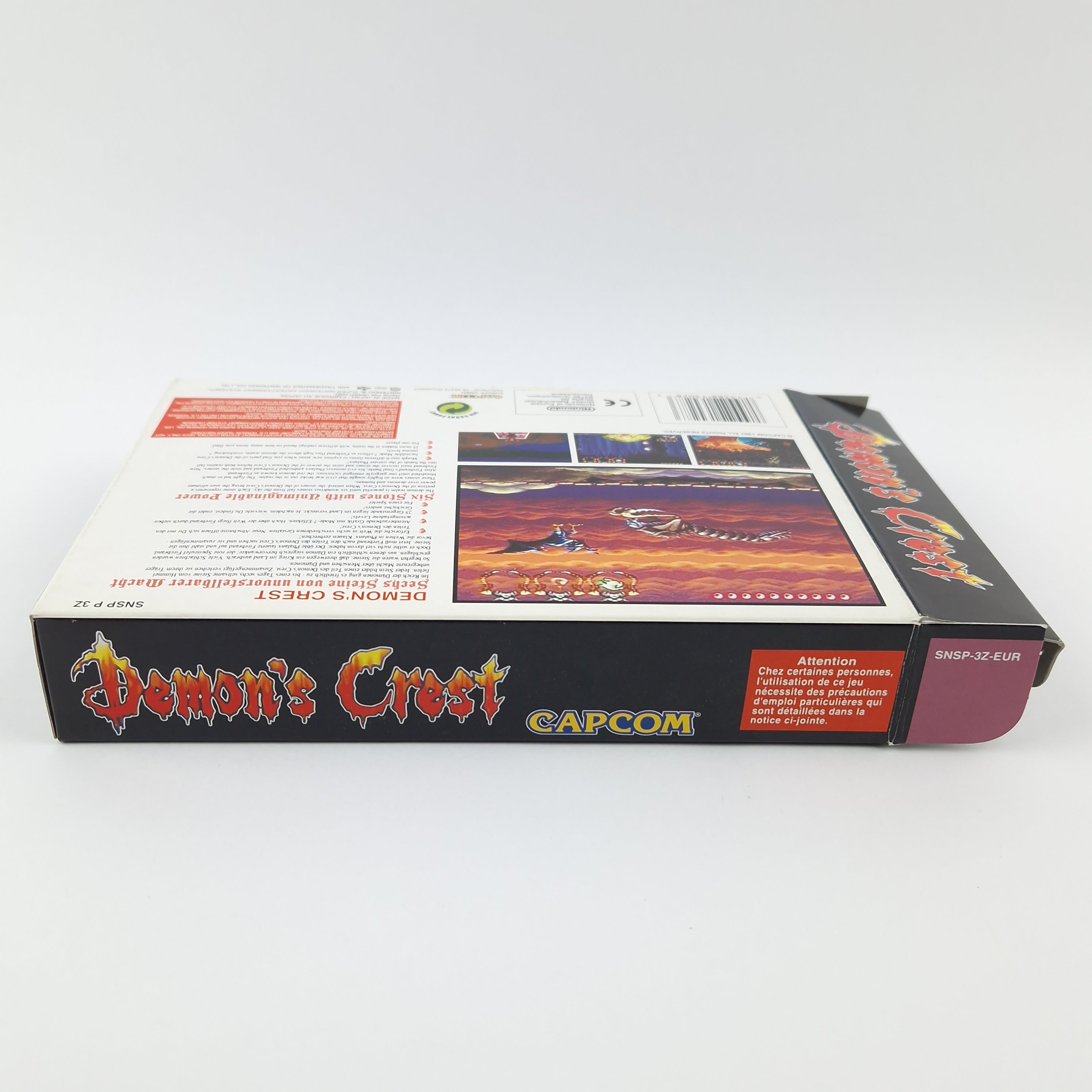 Super Nintendo Spiel – Demons Crest (SNES OVP PAL CIB)