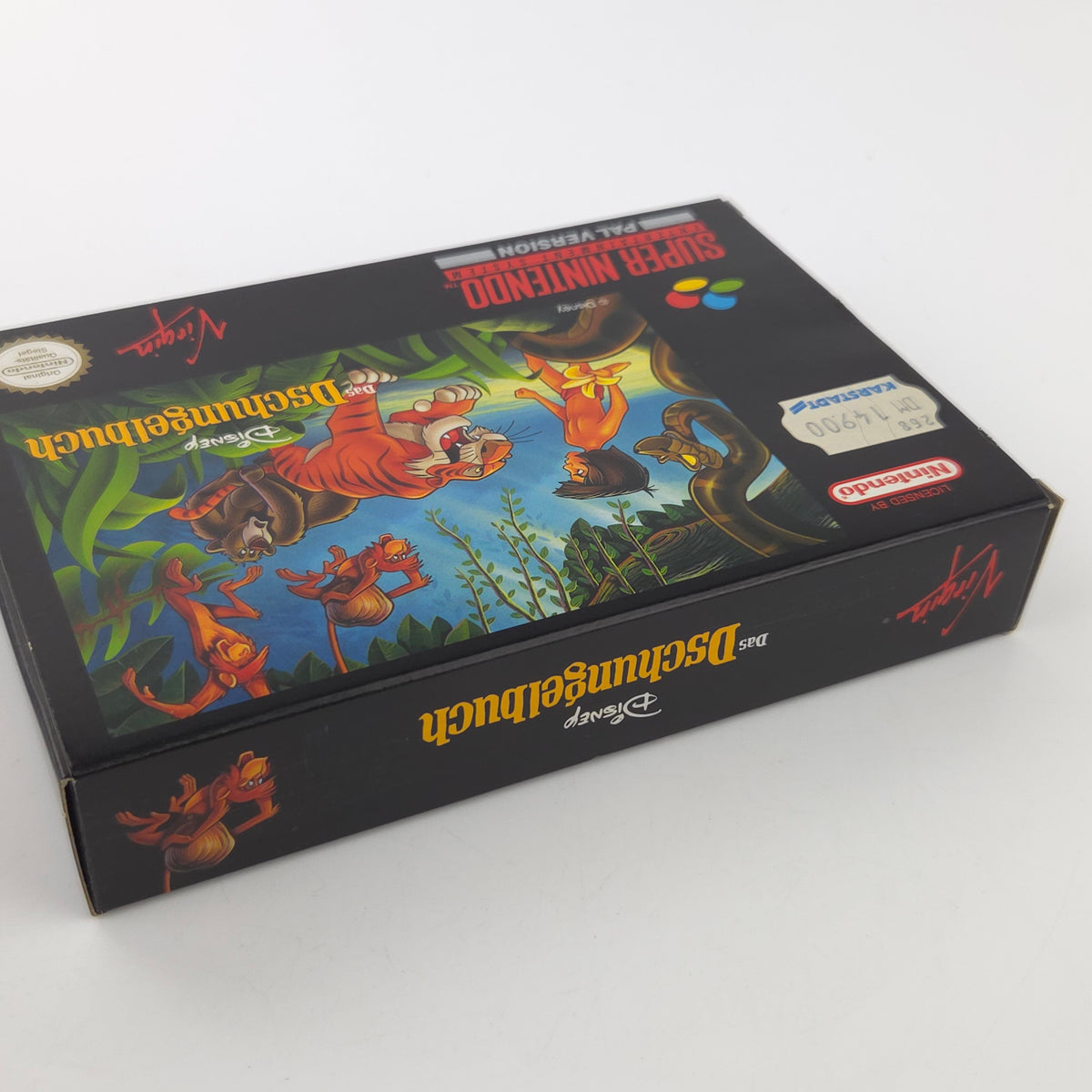Super Nintendo Spiel Disney Dschungelbuch OVP PAL