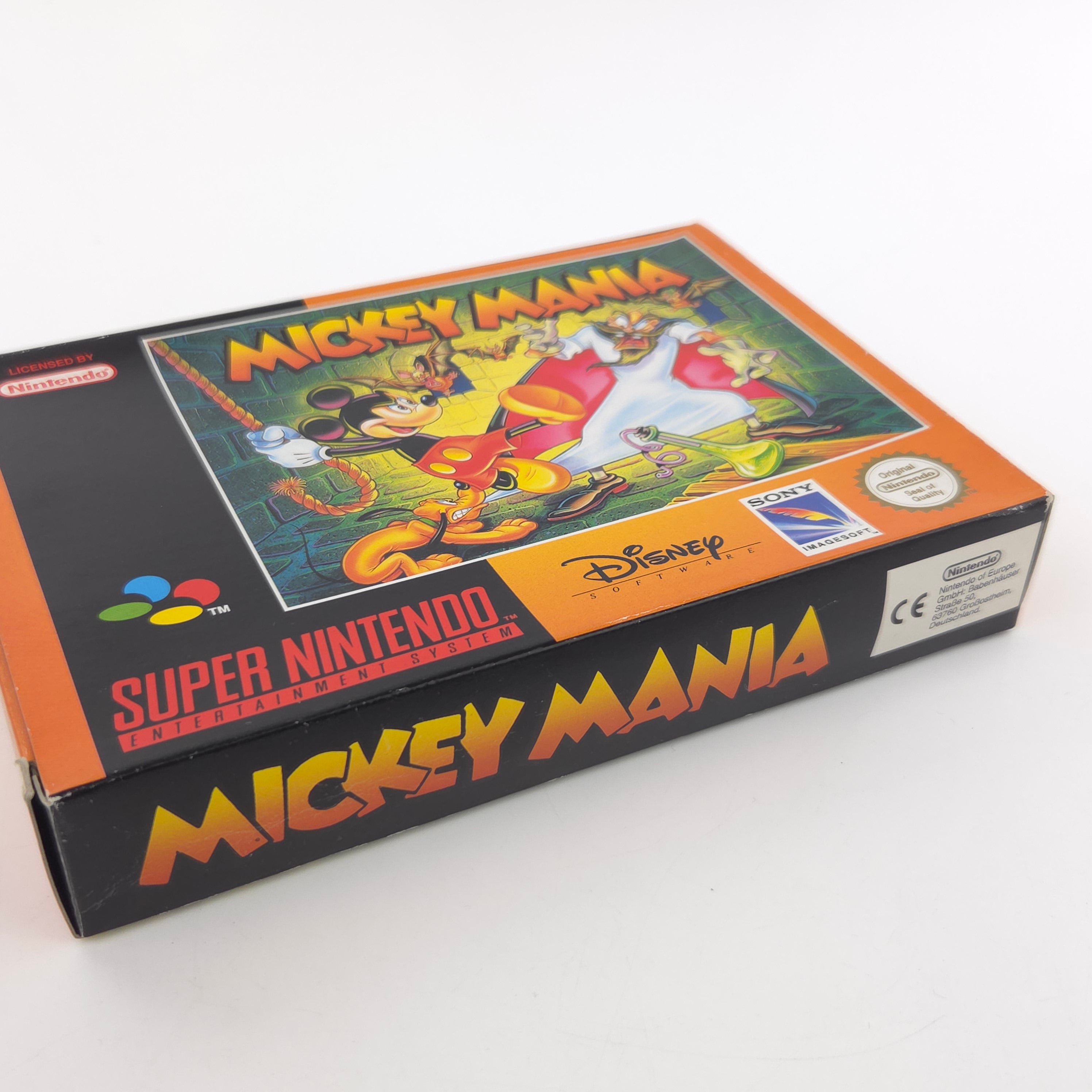 Super Nintendo Spiel – Disney Mickey Mania (SNES)