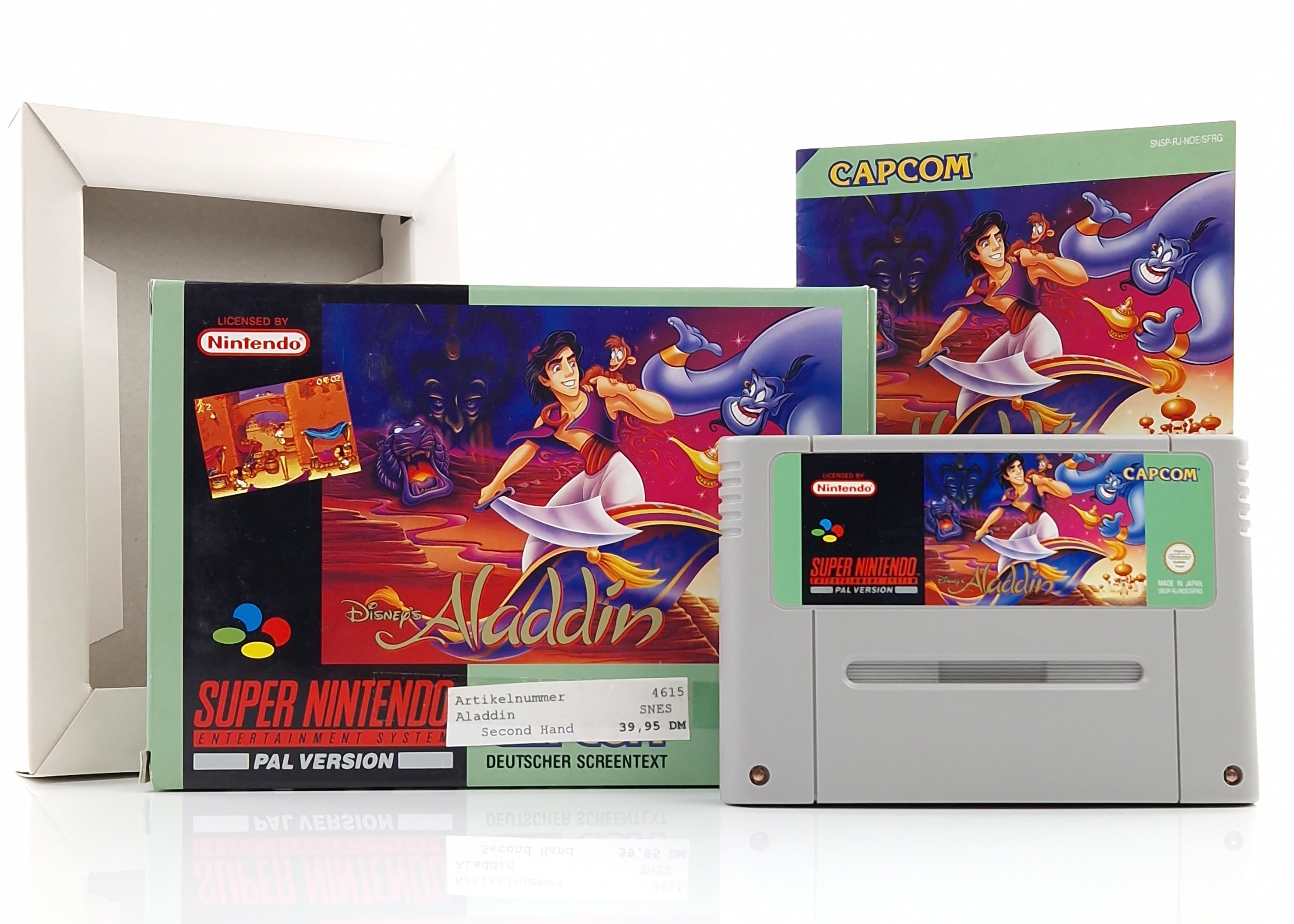 Super Nintendo Spiel – Disneys Aladdin (SNES PAL NOE)