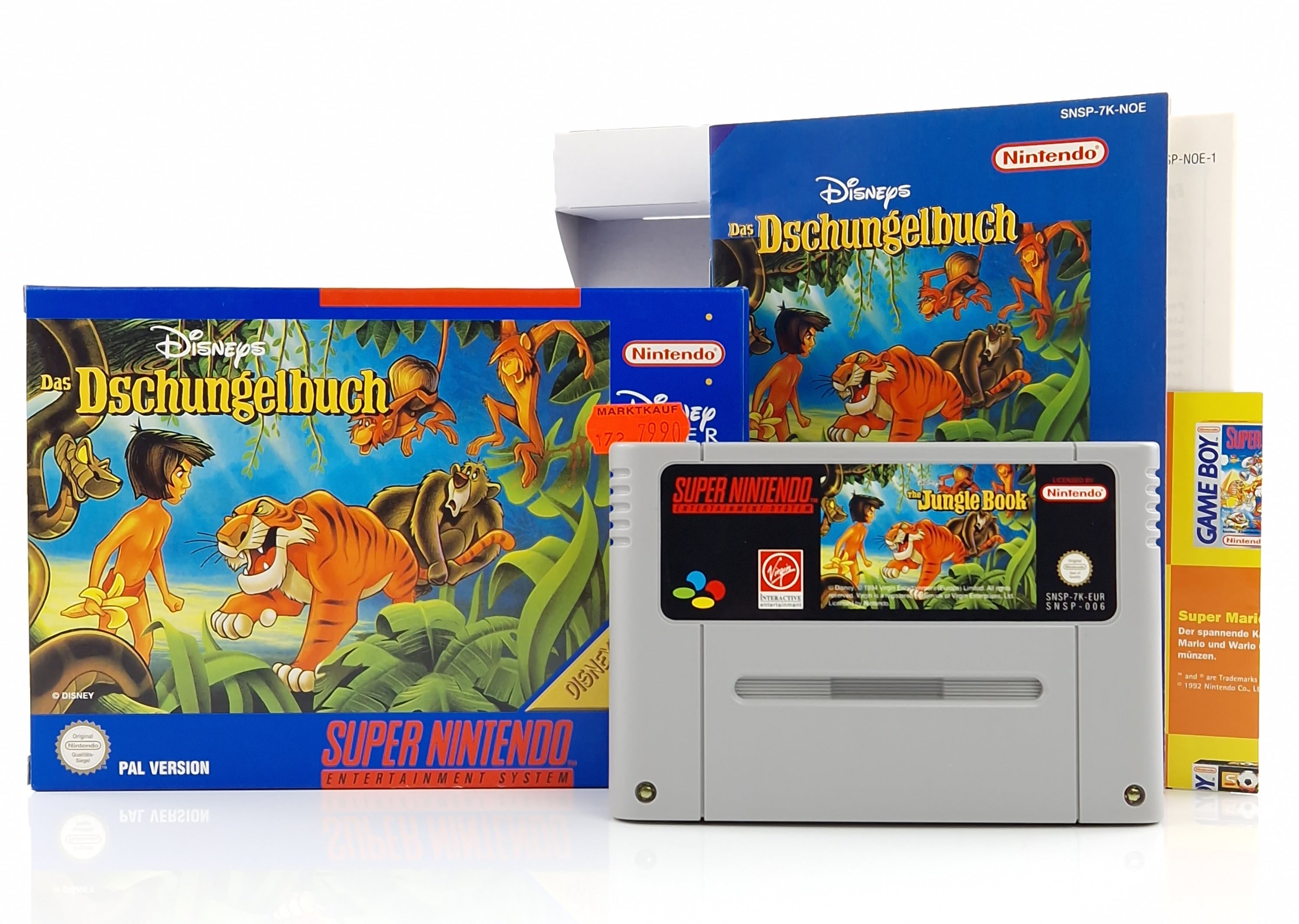 Super Nintendo Spiel – Disneys Dschungelbuch SNES PAL OVP