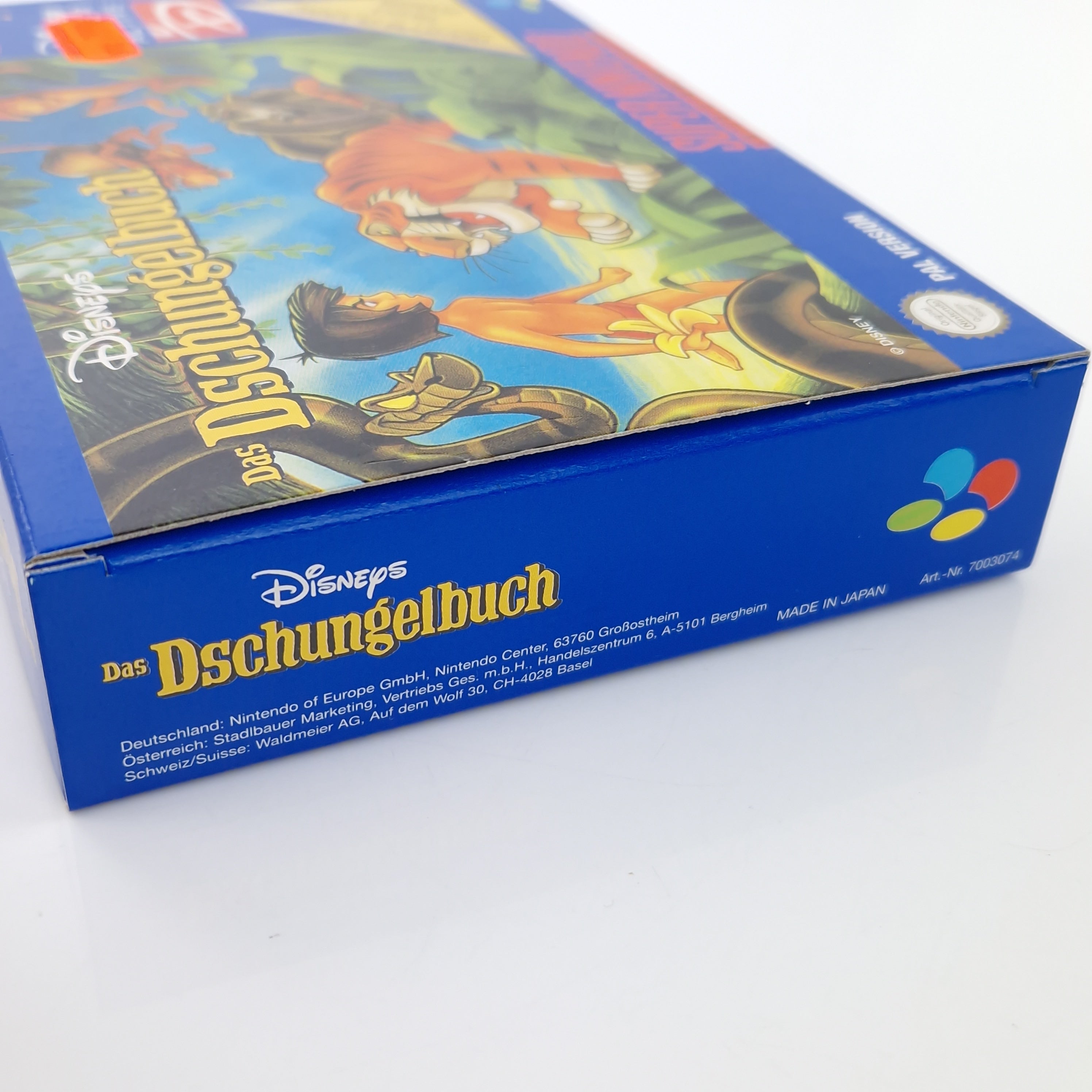 Super Nintendo Spiel – Disneys Dschungelbuch SNES PAL OVP