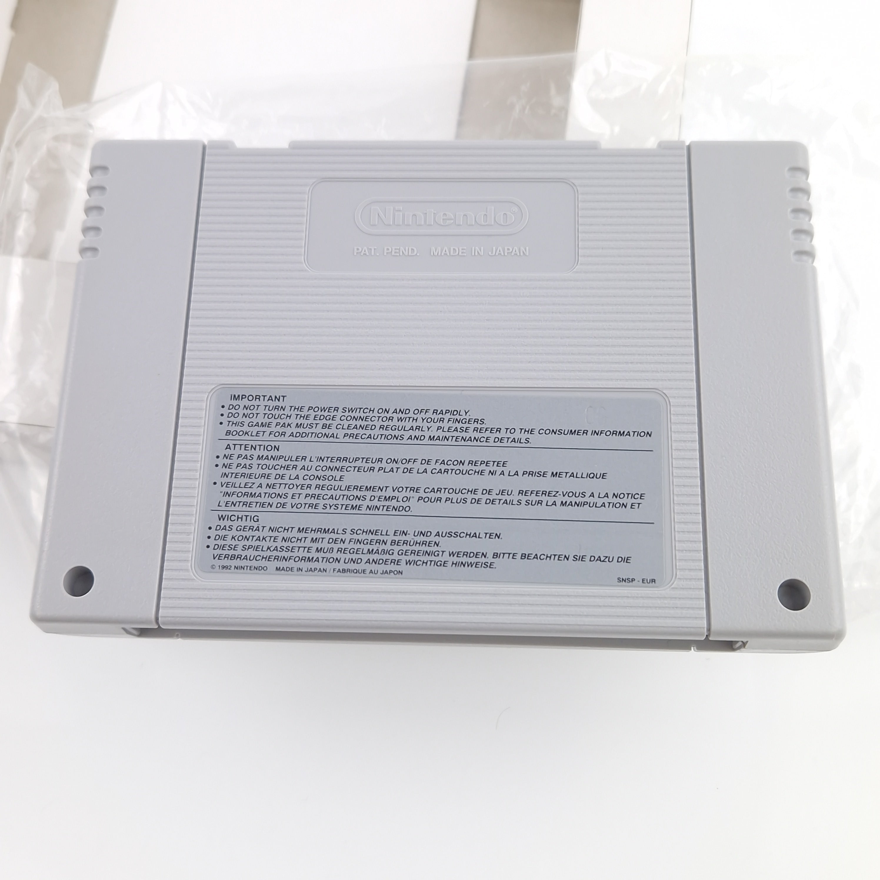 Super Nintendo Spiel – Disneys Pinocchio SNES PAL OVP
