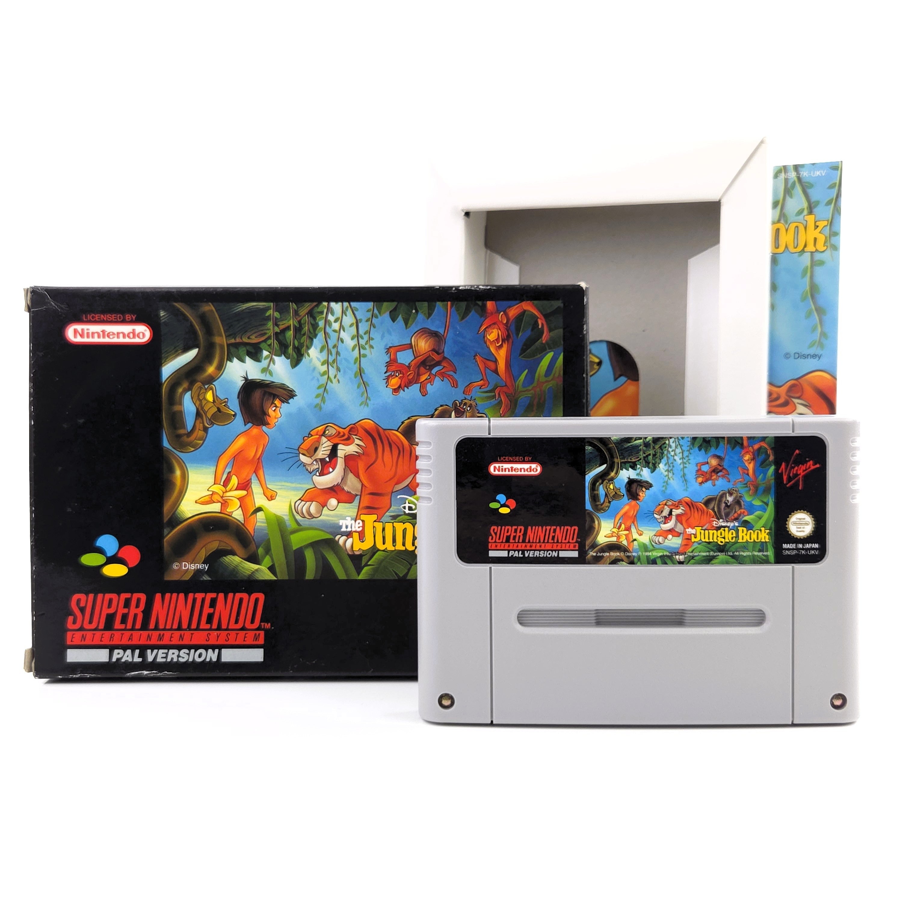 Super Nintendo Spiel – Disneys The Jungle Book (SNES)