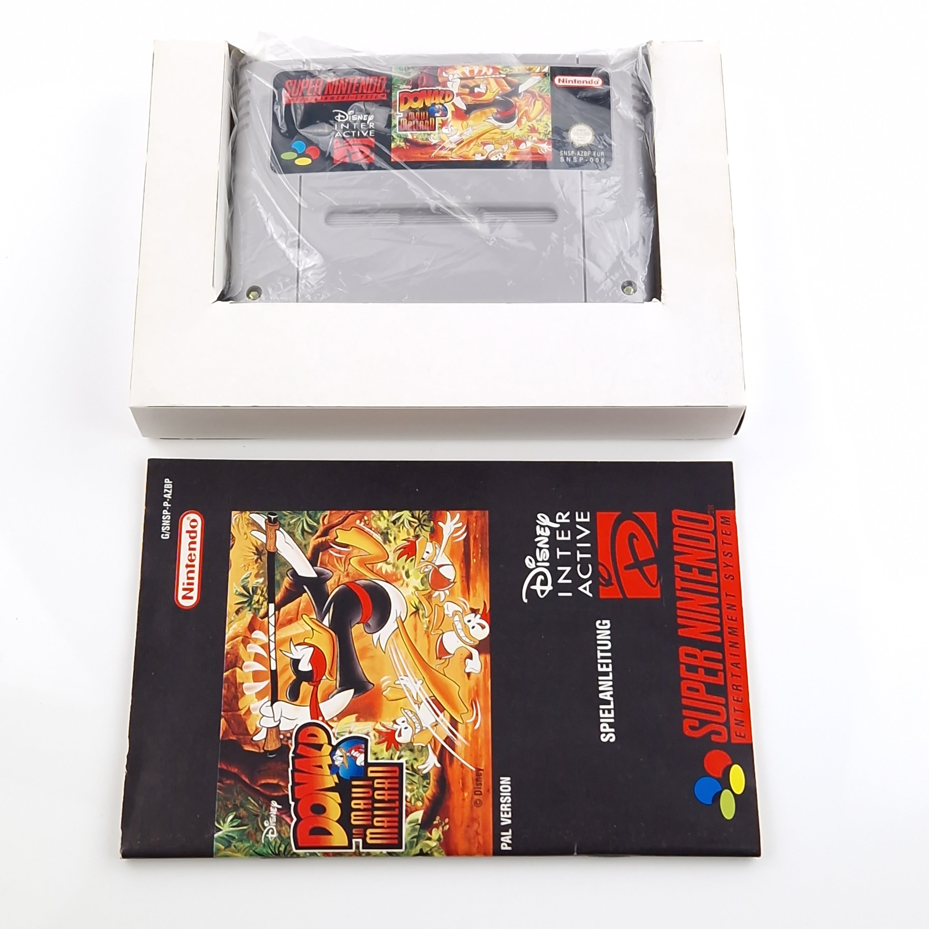 Super Nintendo Spiel – Donald in Maui Mallard SNES PAL OVP