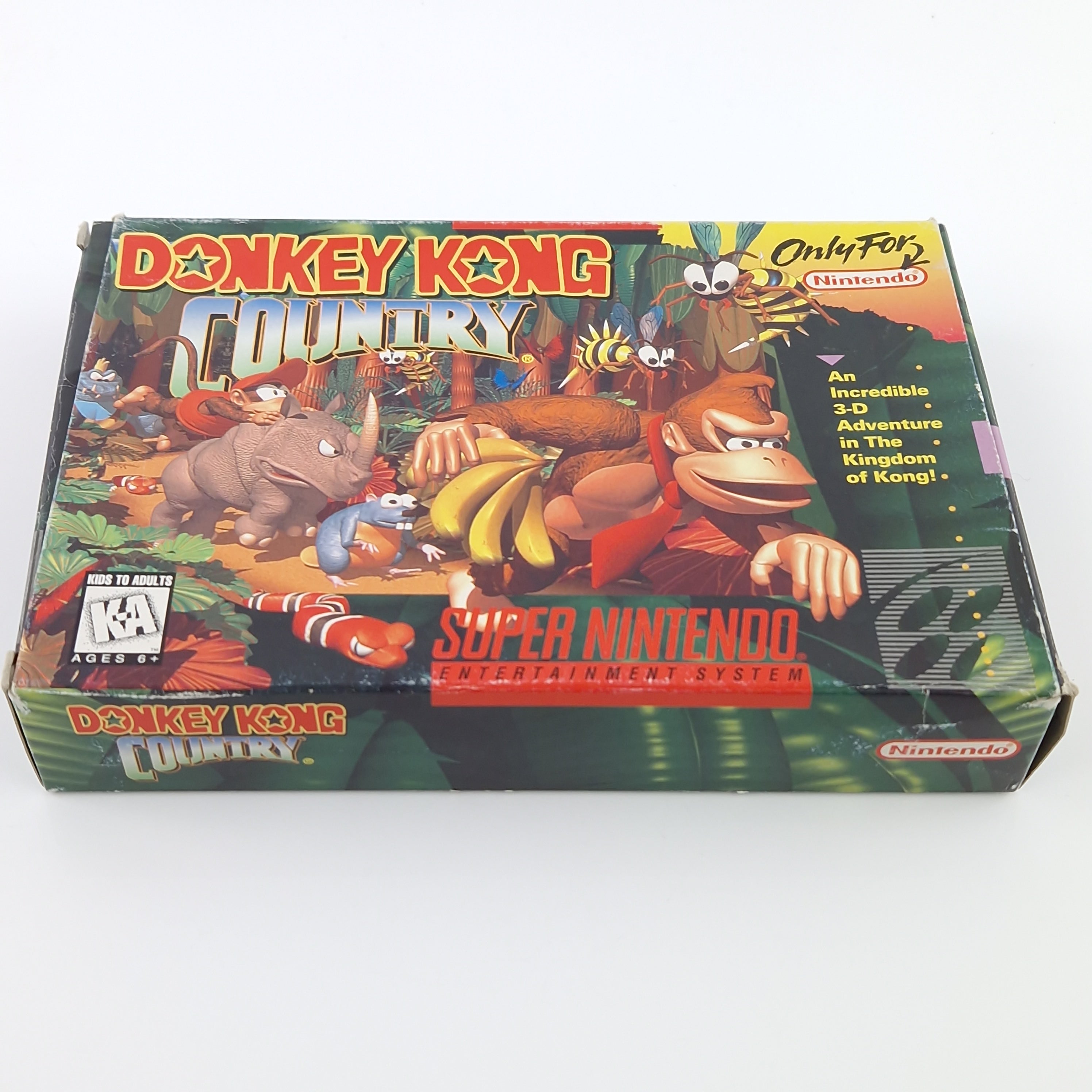 Super Nintendo Spiel – Donkey Kong Country 1 (NTSC OVP)