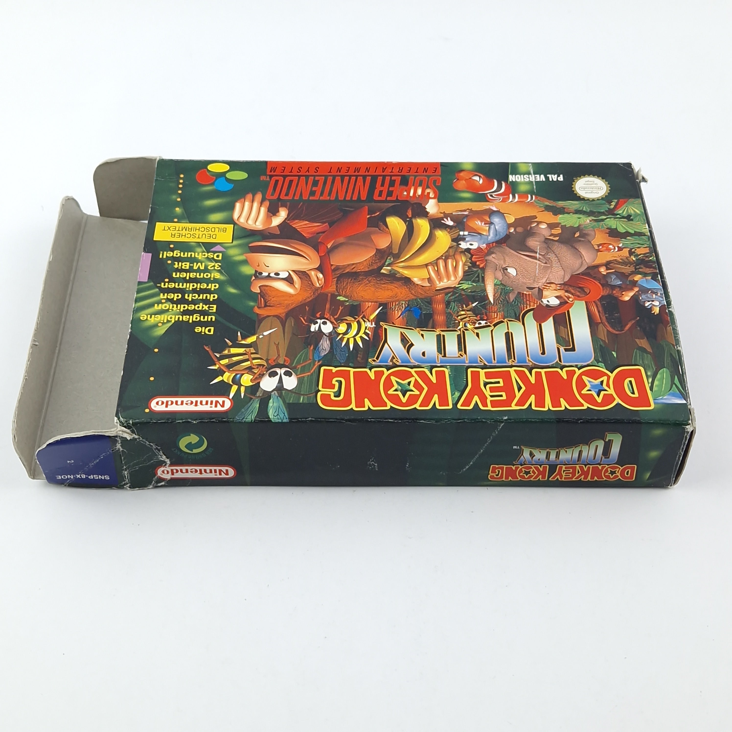 Super Nintendo Spiel – Donkey Kong Country 1 OVP PAL