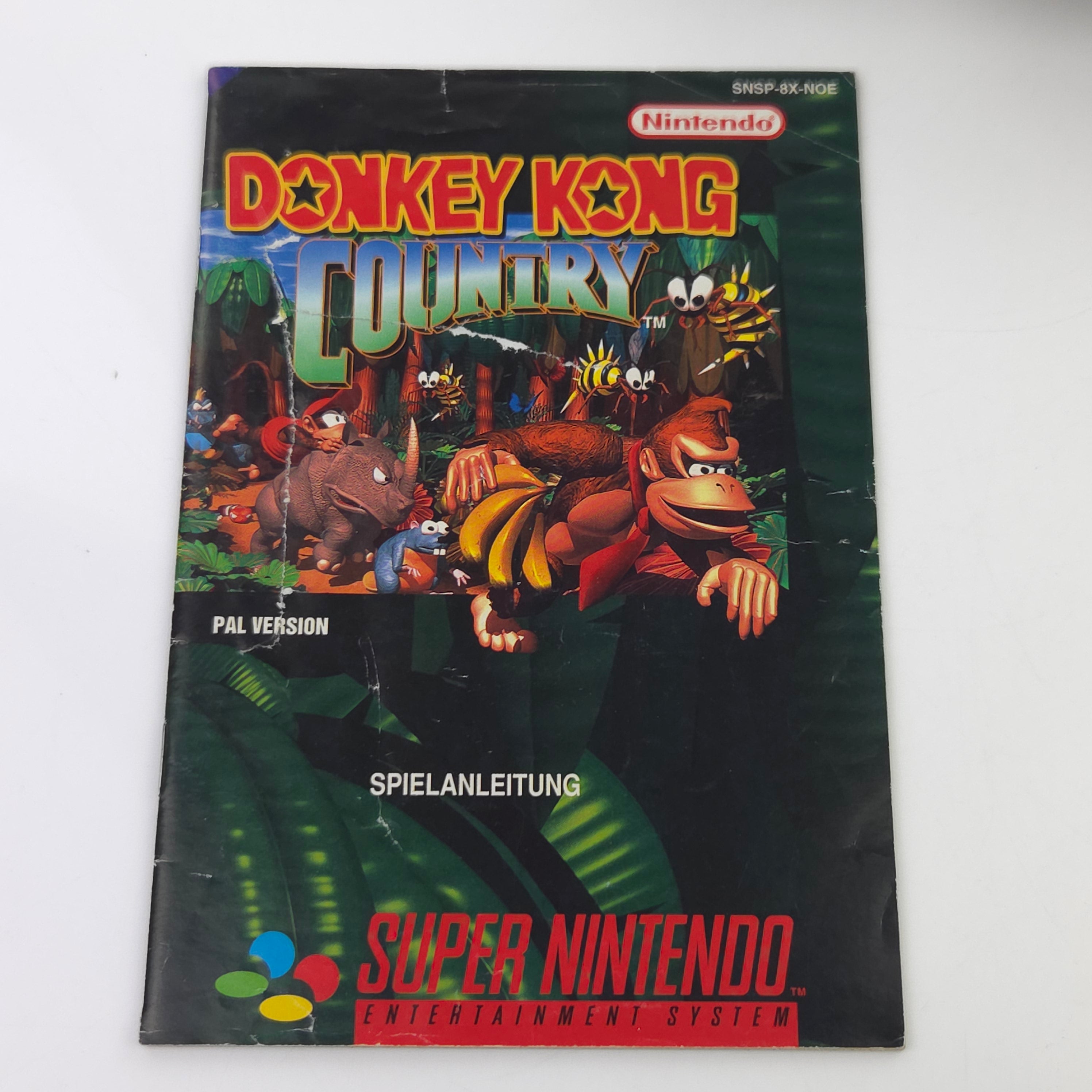Super Nintendo Spiel – Donkey Kong Country 1 (SNES)