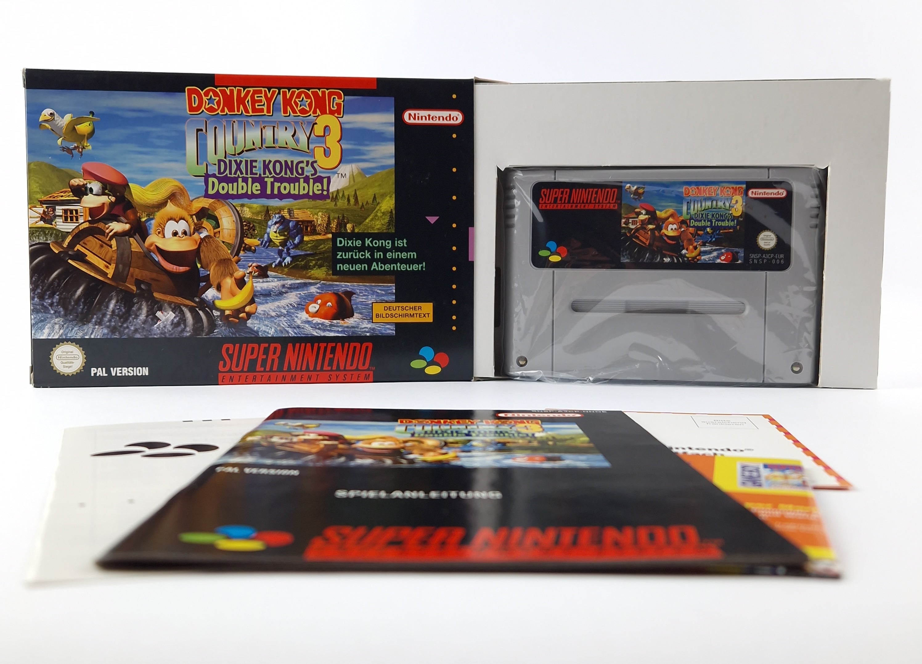 Super Nintendo Spiel – Donkey Kong Country 3 OVP CIB