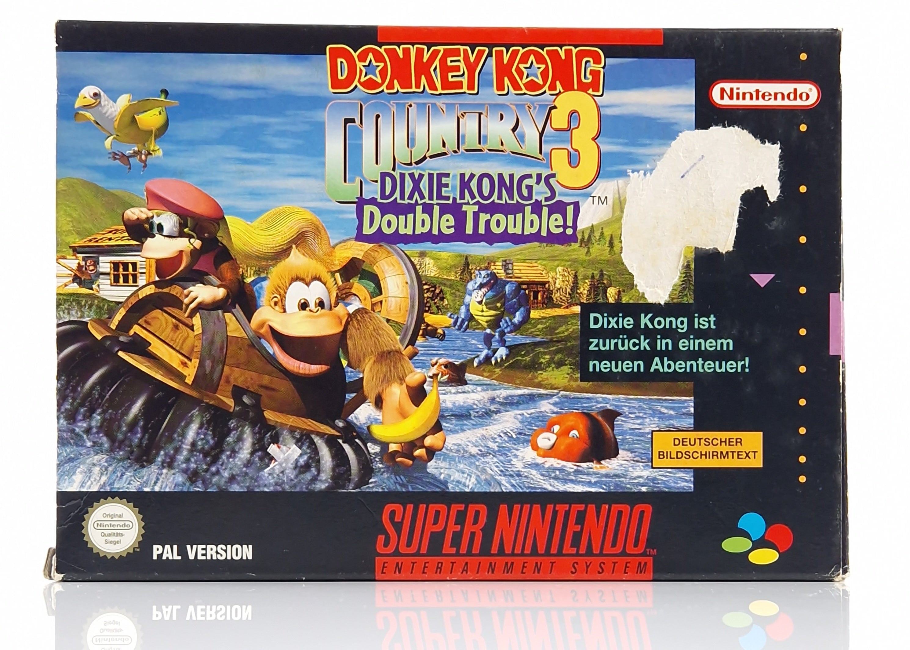 Super Nintendo Spiel – Donkey Kong Country 3 Modul OVP PAL