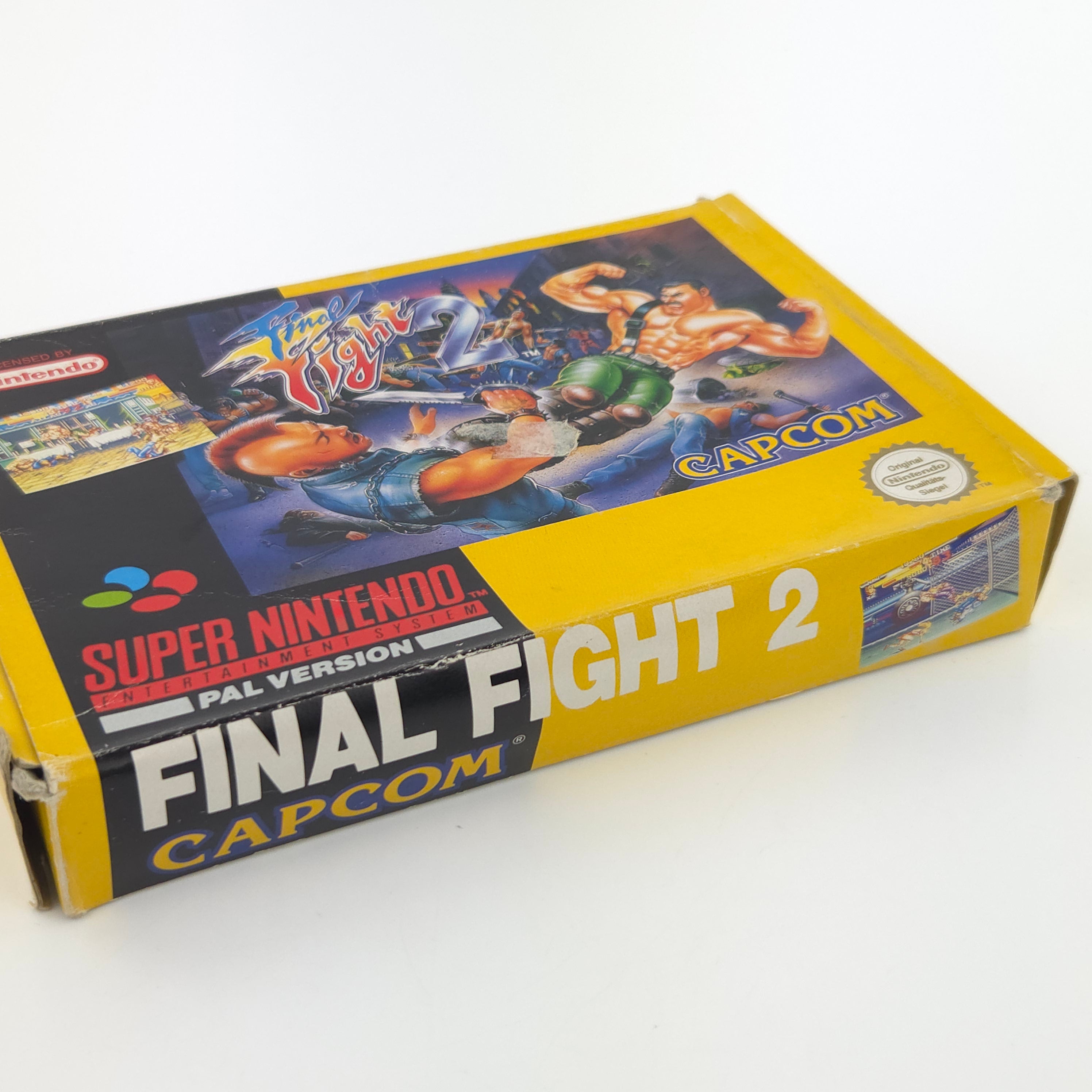 Super Nintendo Spiel – Final Fight 2 (SNES OVP PAL)