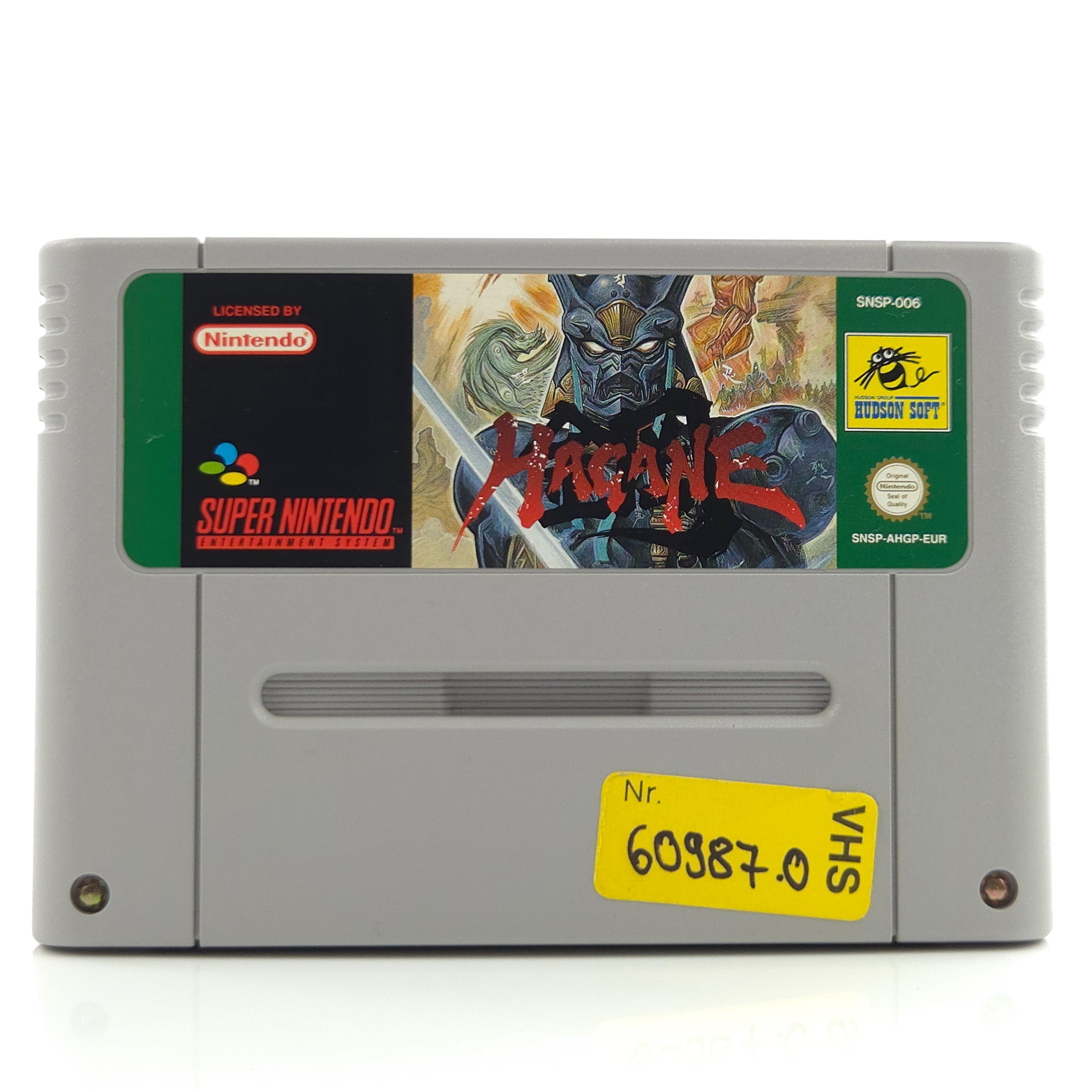 Super Nintendo Spiel – Hagane the Final Conflict (PAL)