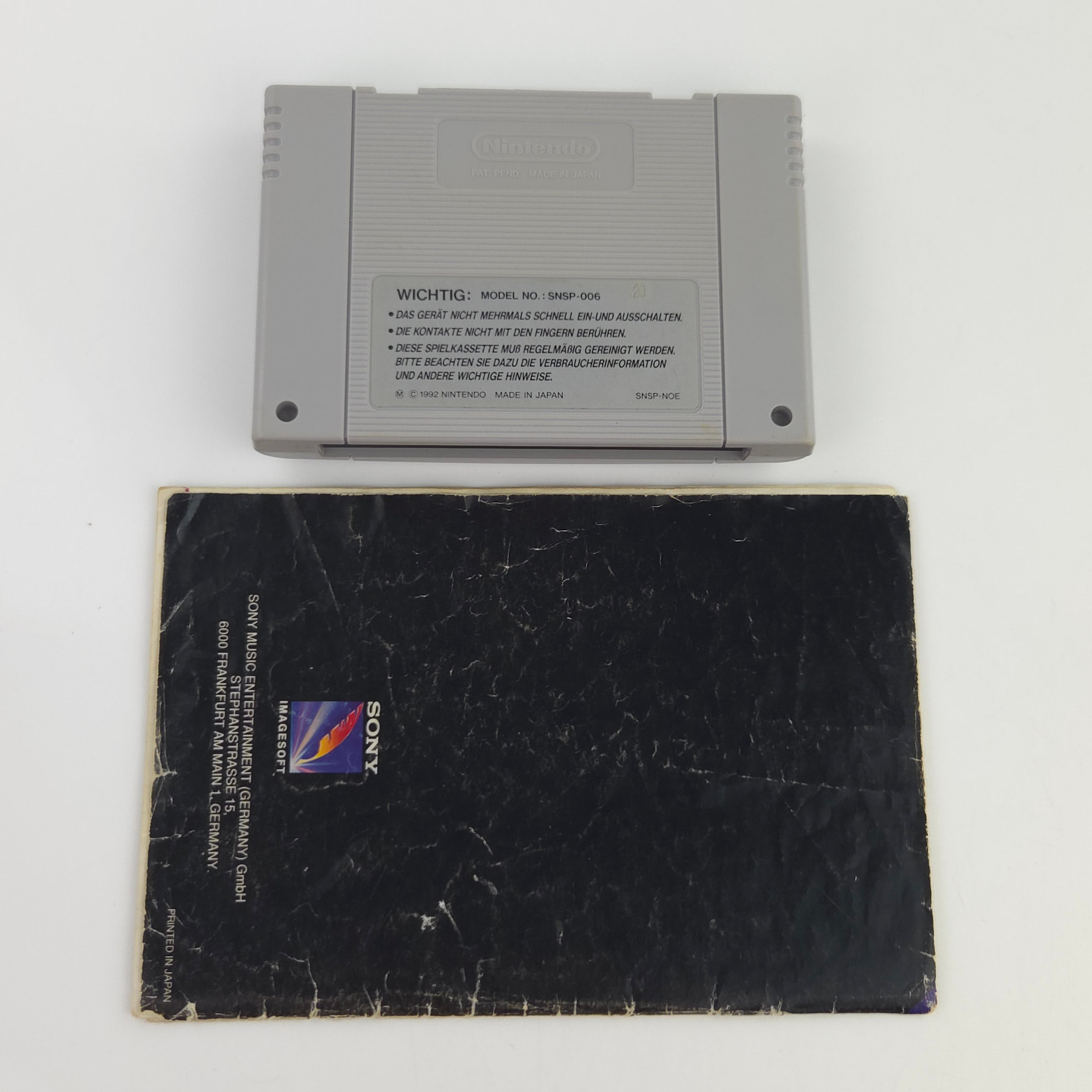 Super Nintendo Spiel Hook SNES Komplett OVP PAL NOE