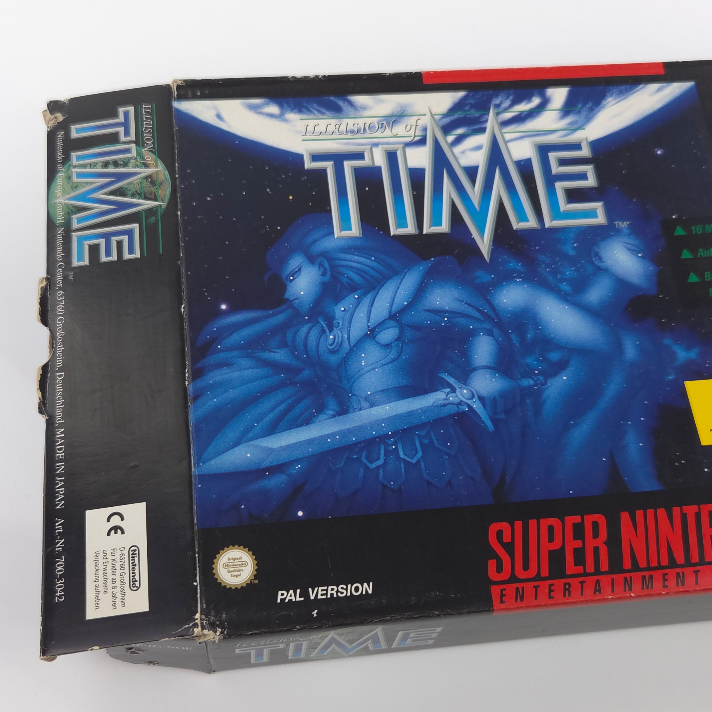 Super Nintendo Spiel – Illusion of Time (SNES OVP)