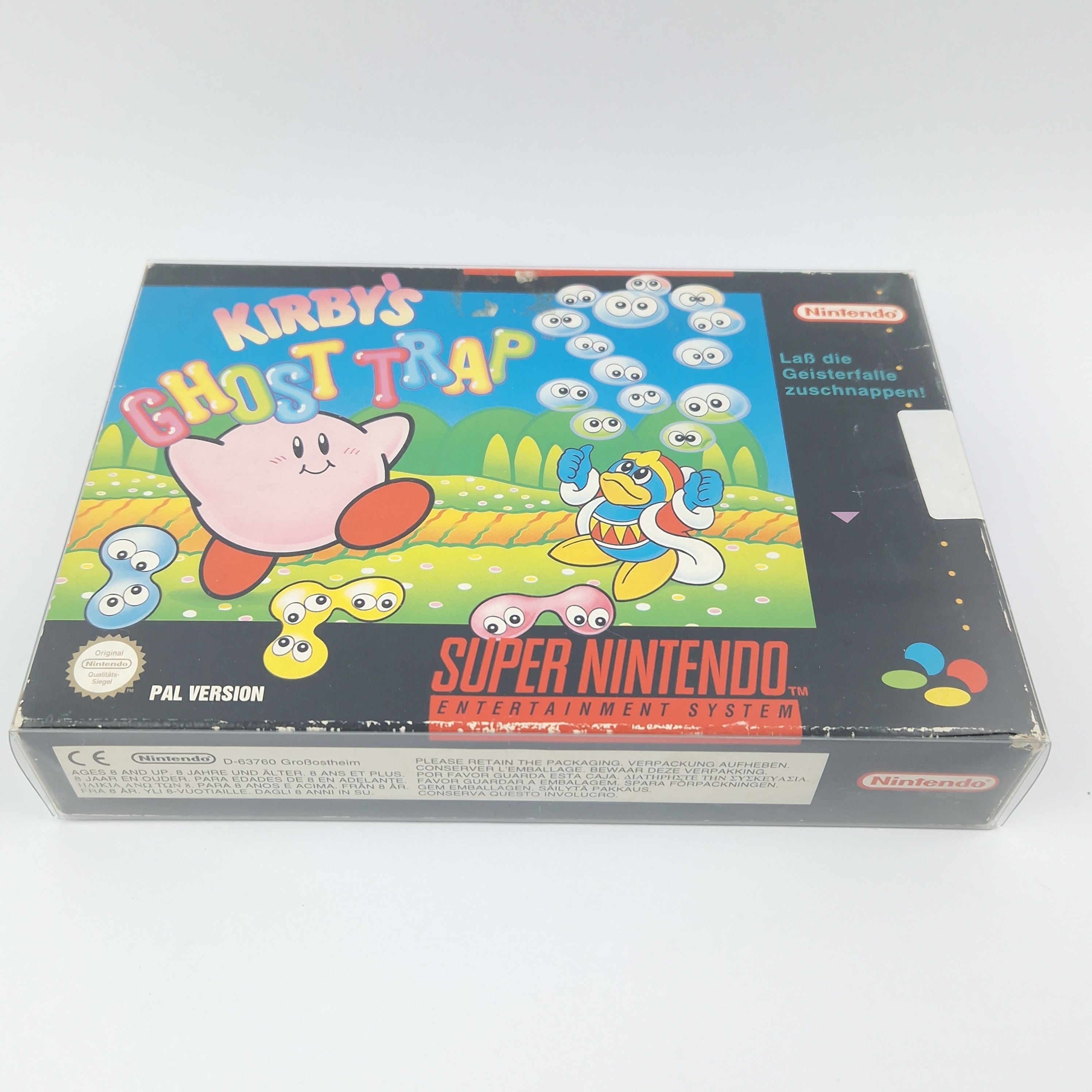 Super Nintendo Spiel – Kirbys Ghost Trap OVP CIB SNES NOE