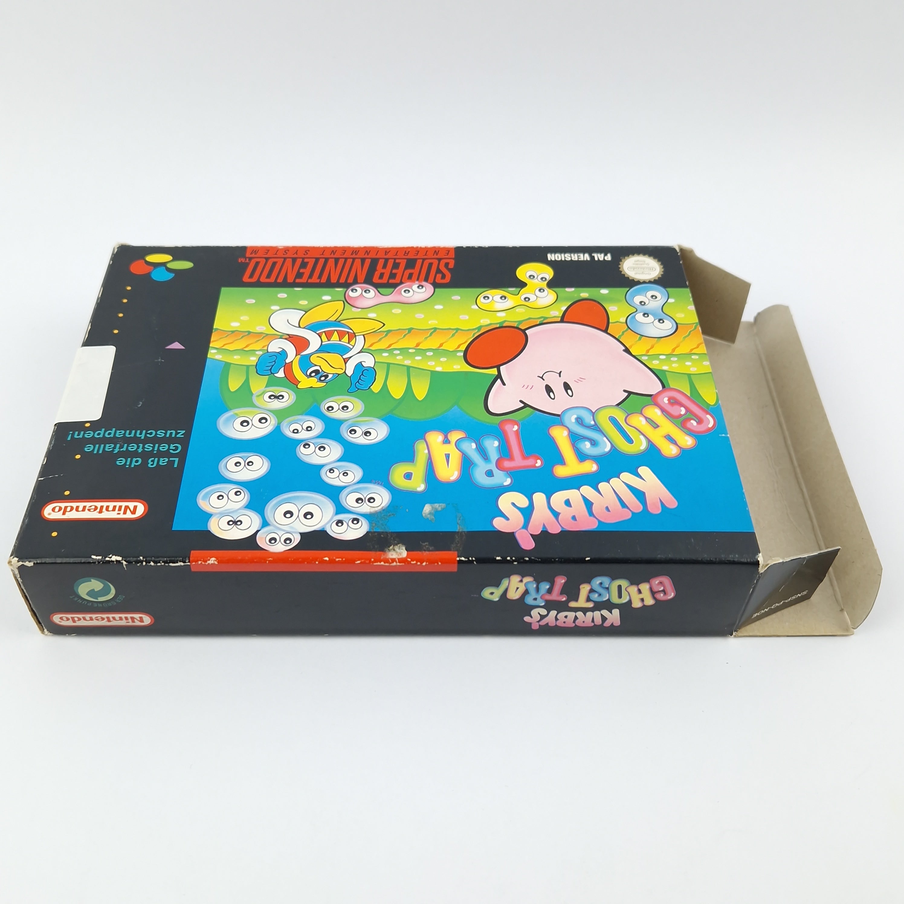 Super Nintendo Spiel – Kirbys Ghost Trap OVP CIB SNES NOE