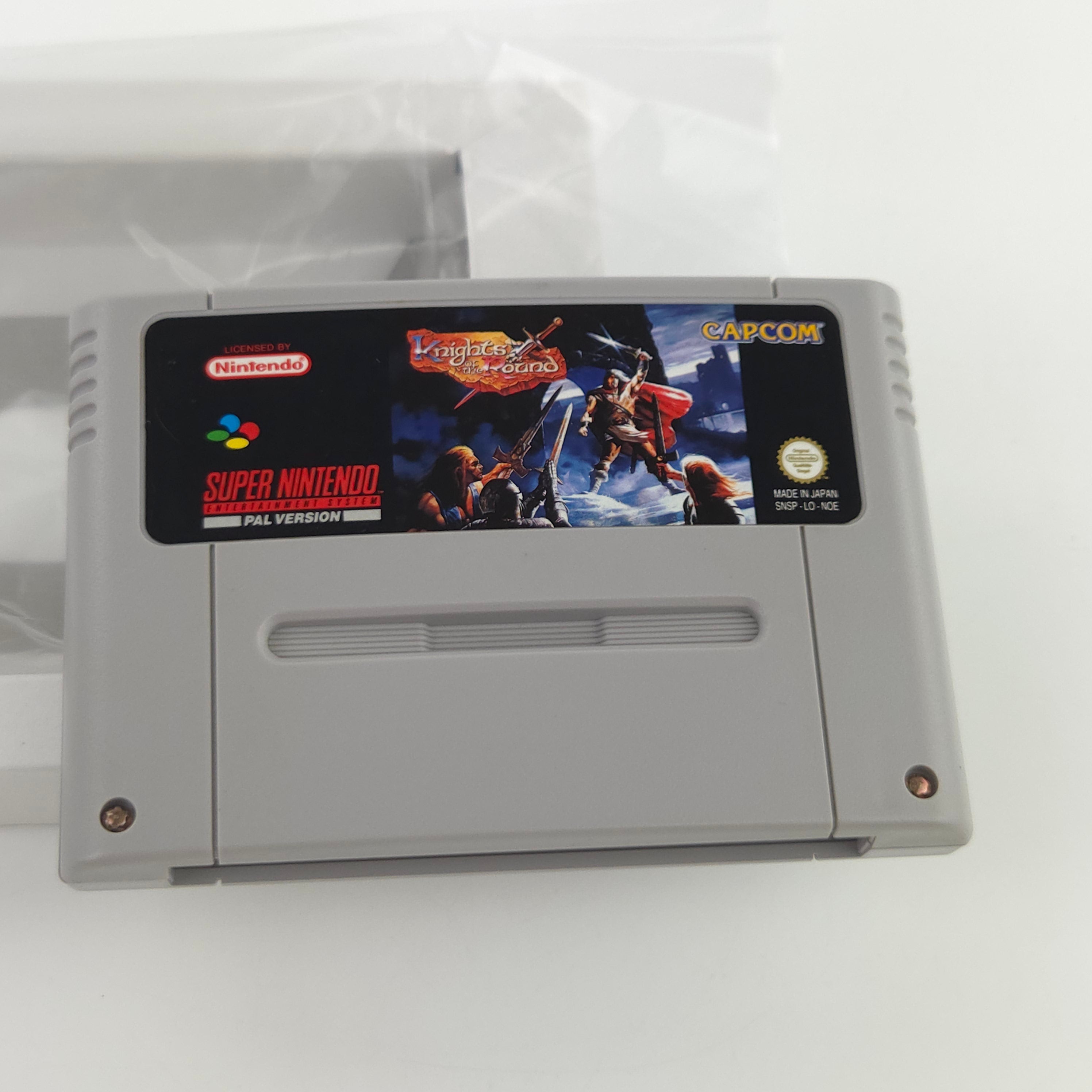 Super Nintendo Spiel Knights of the Round OVP CIB