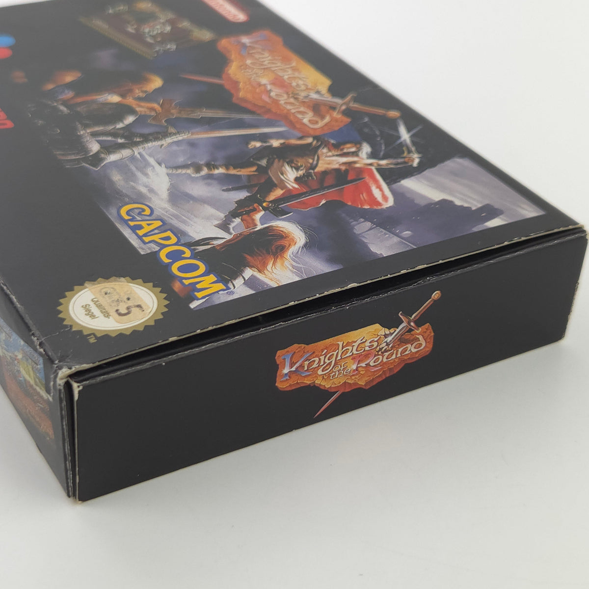 Super Nintendo Spiel Knights of the Round OVP CIB