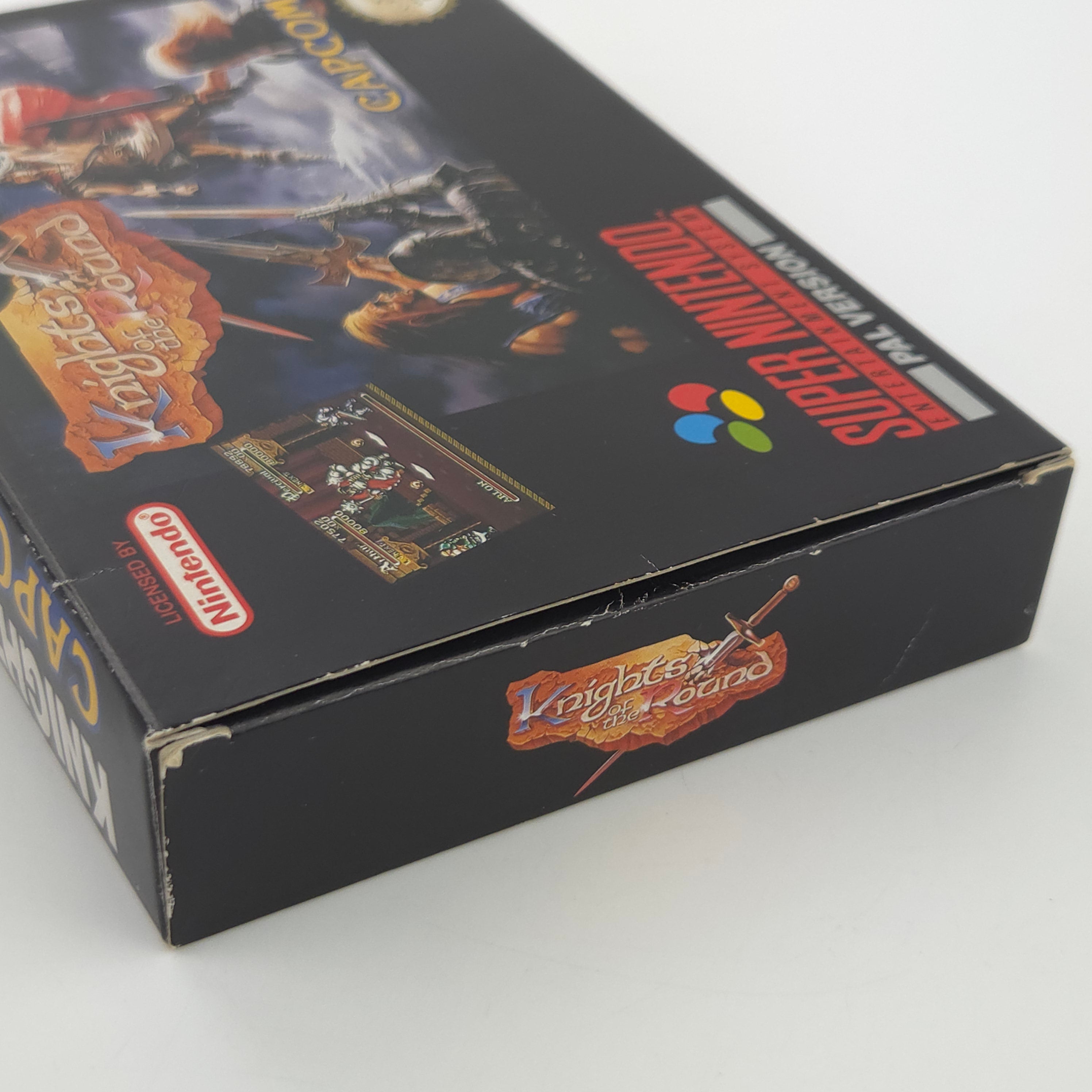 Super Nintendo Spiel Knights of the Round OVP CIB