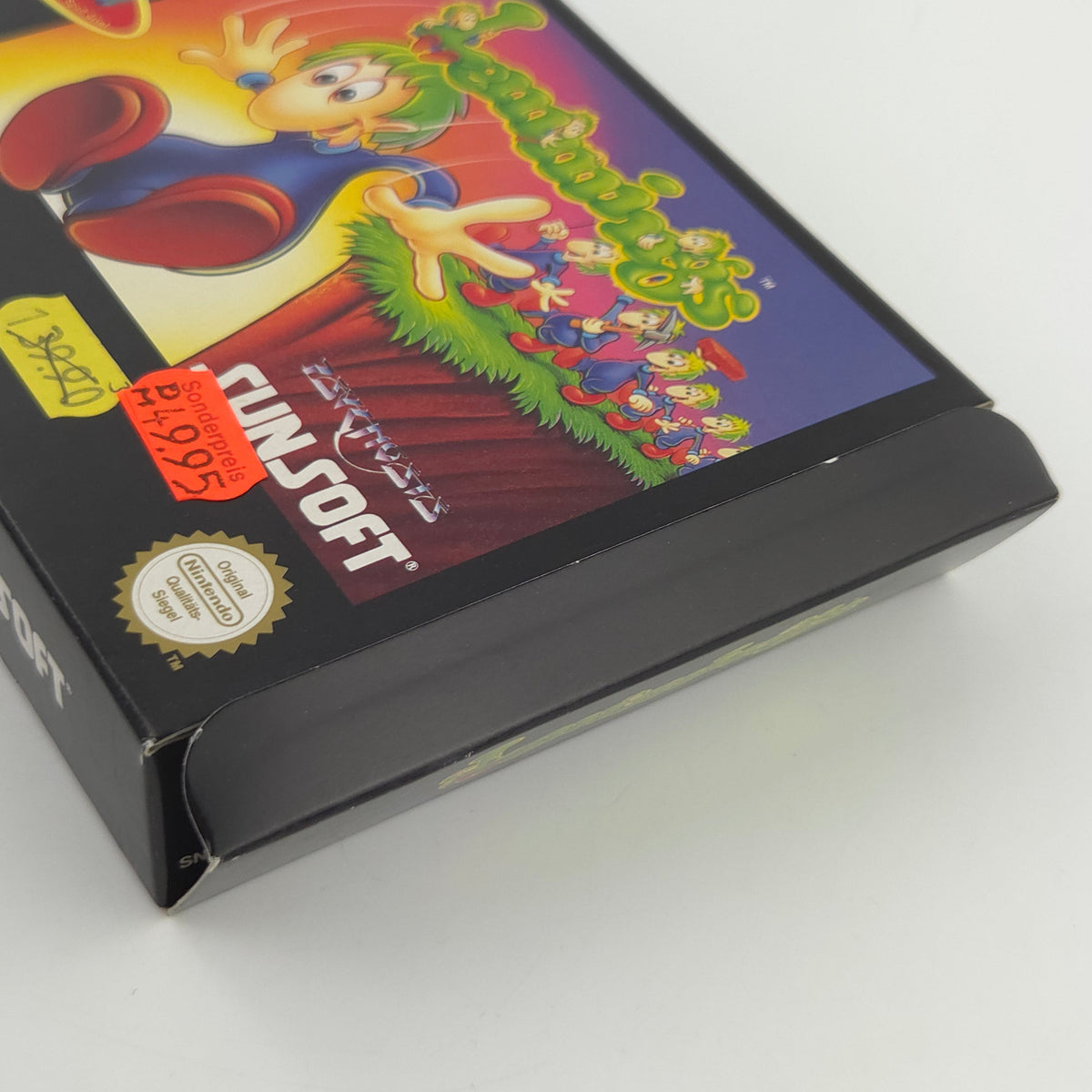 Super Nintendo Spiel Lemmings CIB nahezu neuwertig