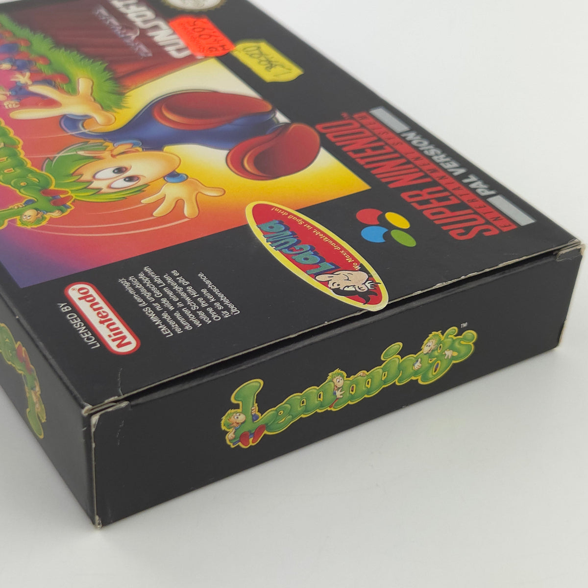 Super Nintendo Spiel Lemmings CIB nahezu neuwertig