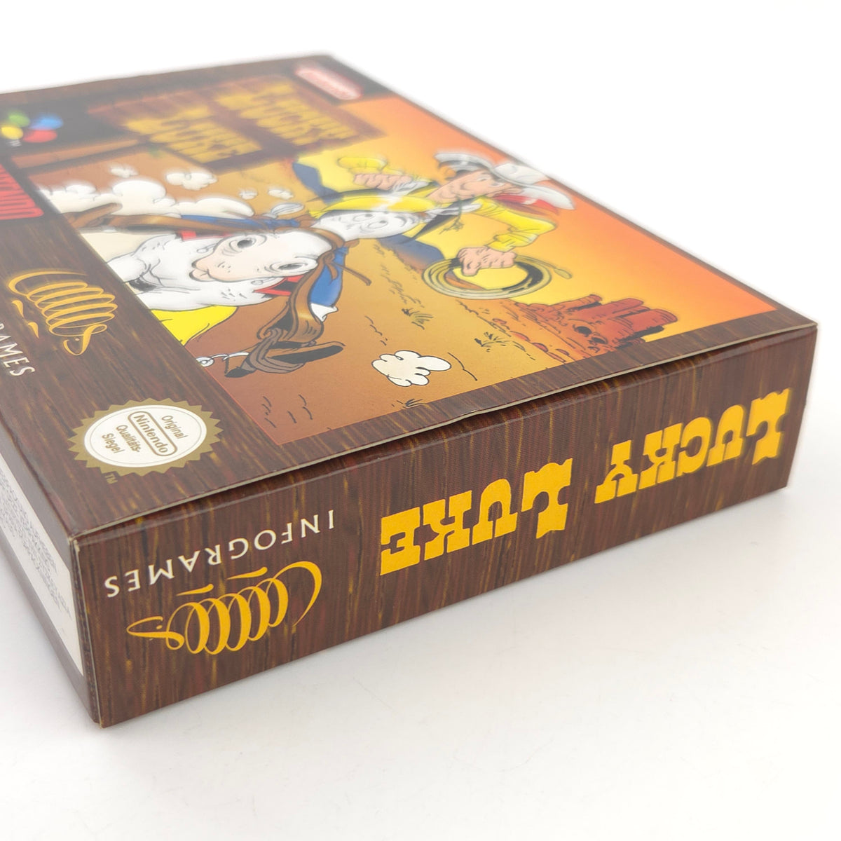 Super Nintendo Spiel Lucky Luke Modul Anleitung OVP