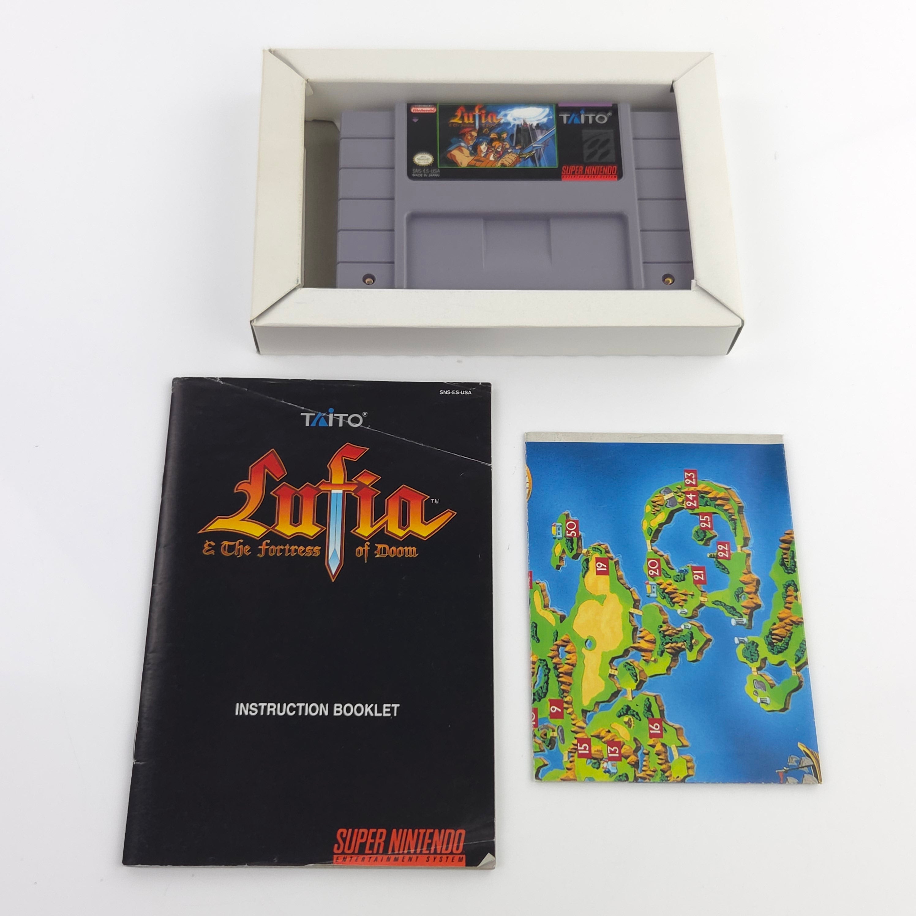 Super Nintendo Spiel – Lufia & the Fortress of Doom (OVP)