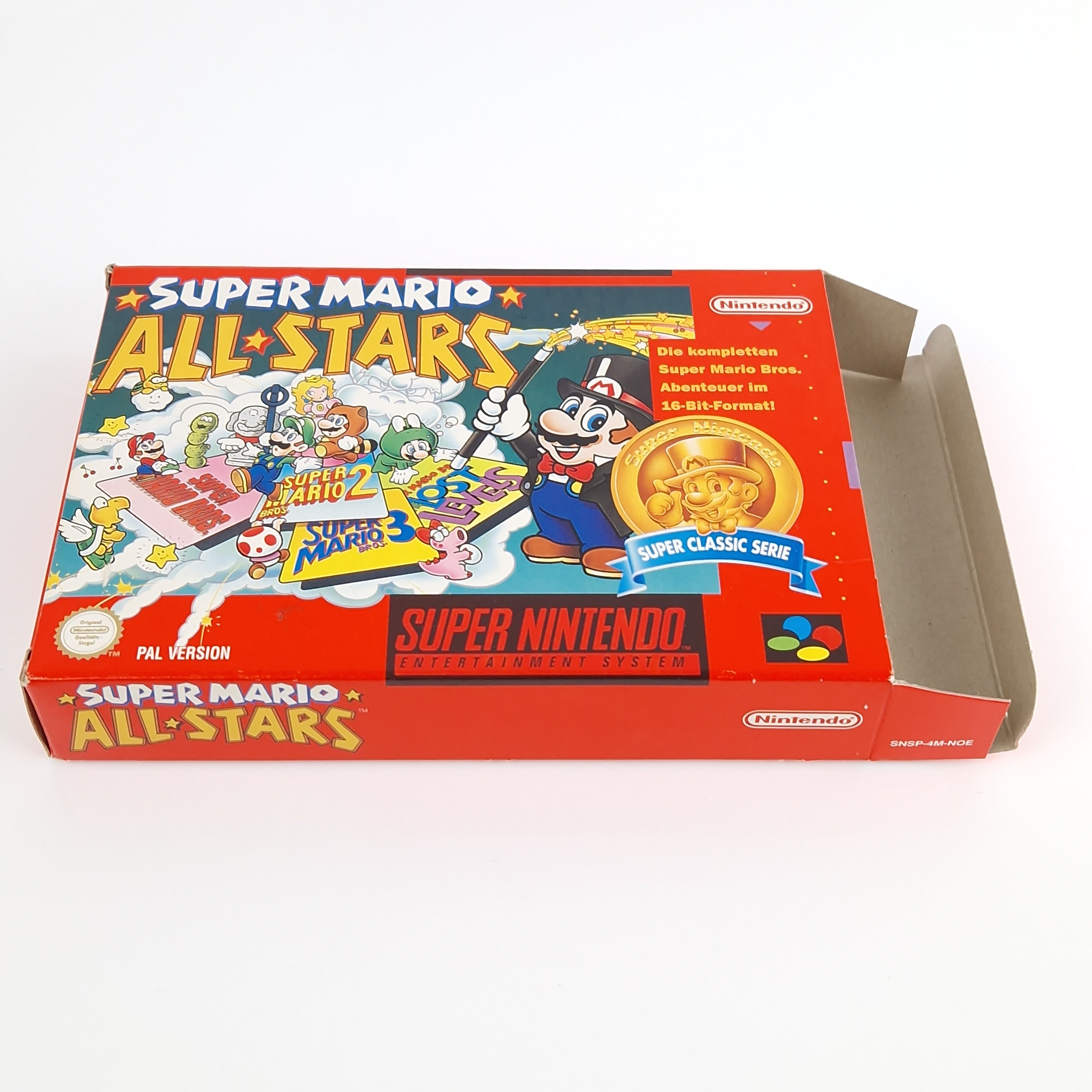 Super Nintendo Spiel – Super Mario Allstars OVP SNES