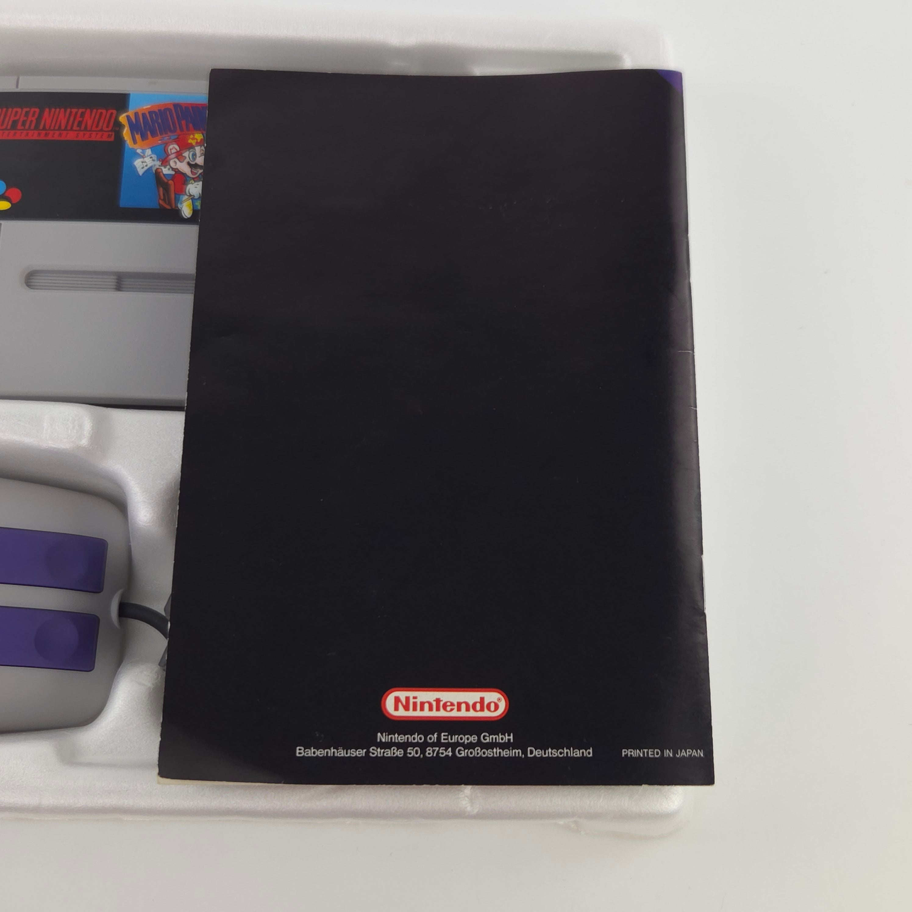 Super Nintendo Spiel Mario Paint SNES Maus OVP PAL NOE