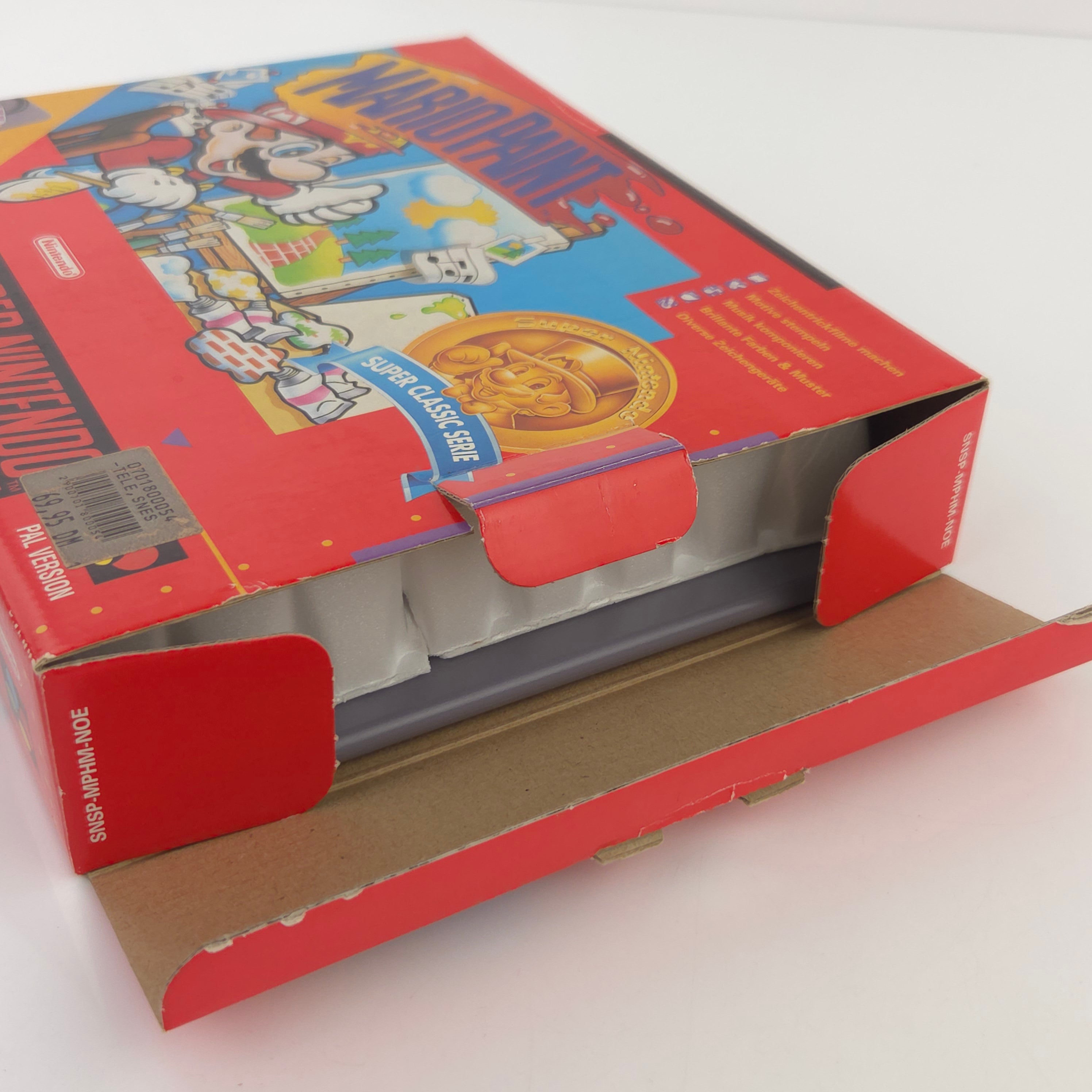Super Nintendo Spiel Mario Paint SNES Maus OVP PAL NOE