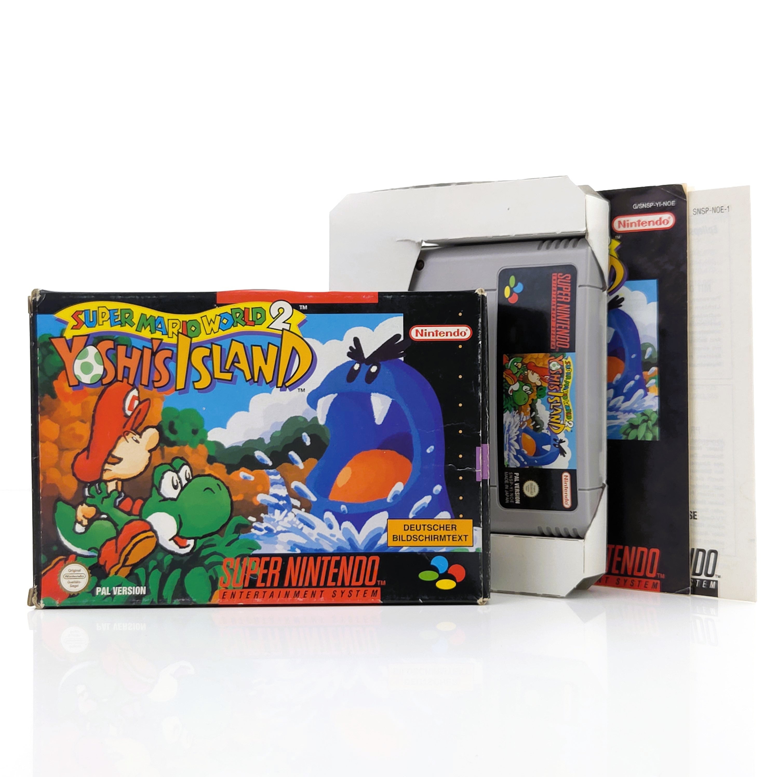 Super Nintendo Spiel – Super Mario World 2 (OVP)