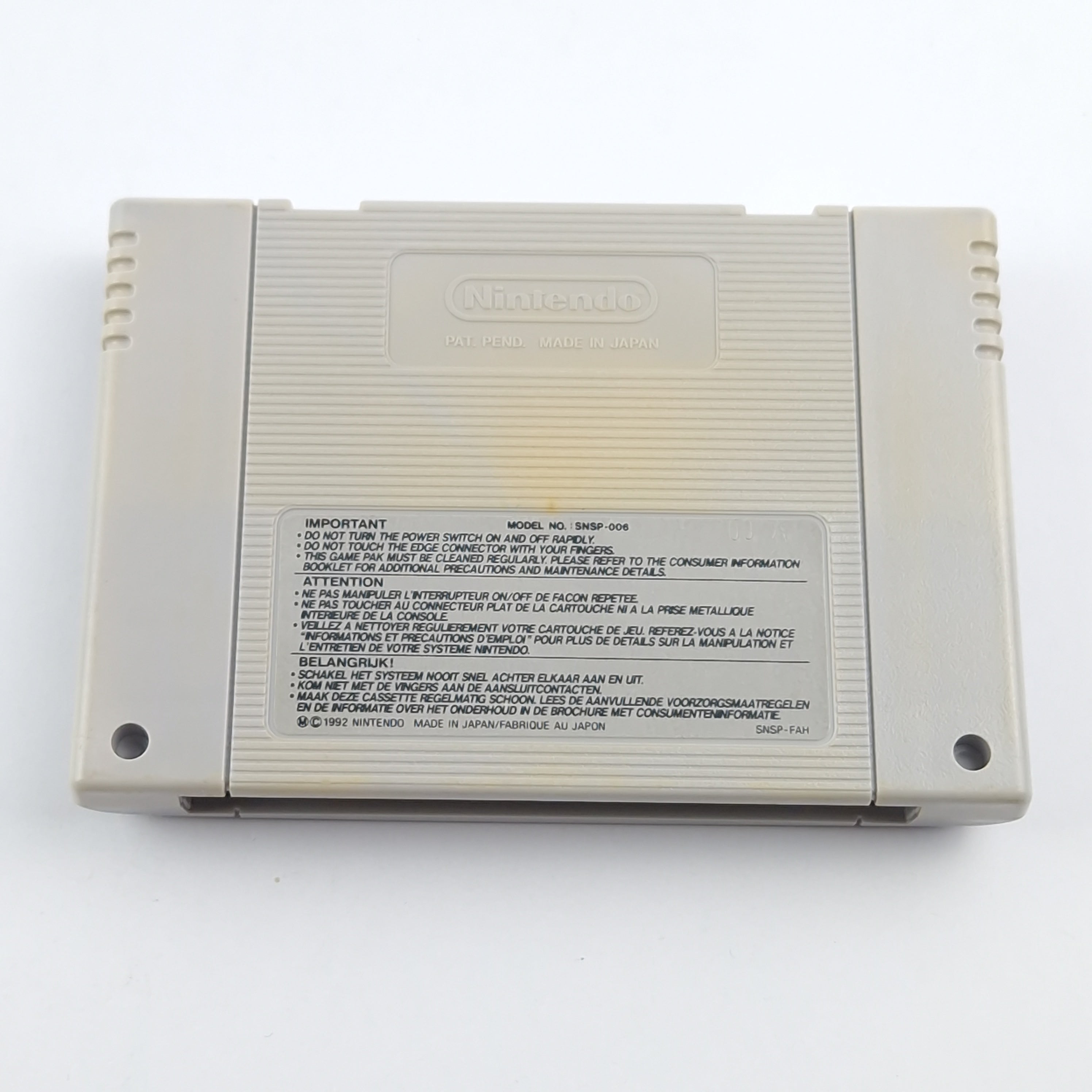 Super Nintendo Spiel – Super Mario World (PAL FAH)