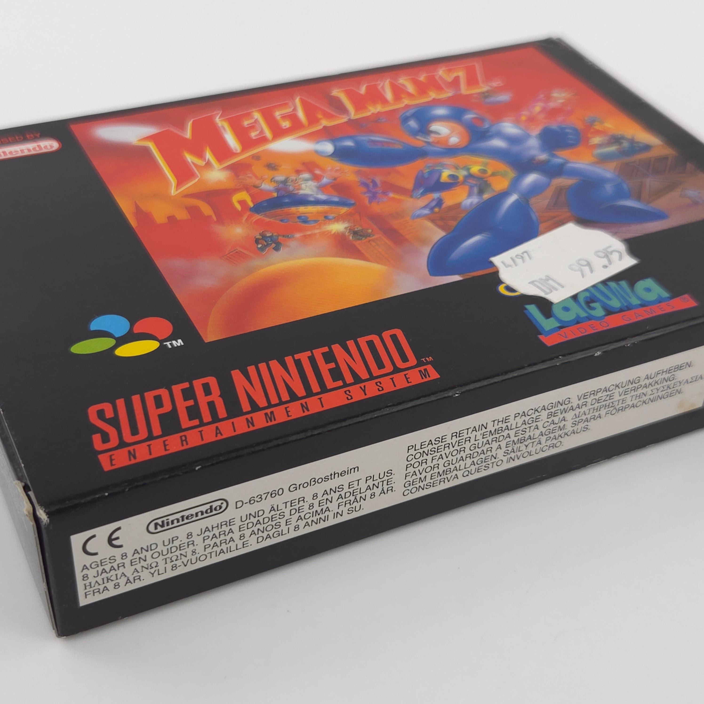 Super Nintendo Spiel – Mega Man 7 (OVP PAL)