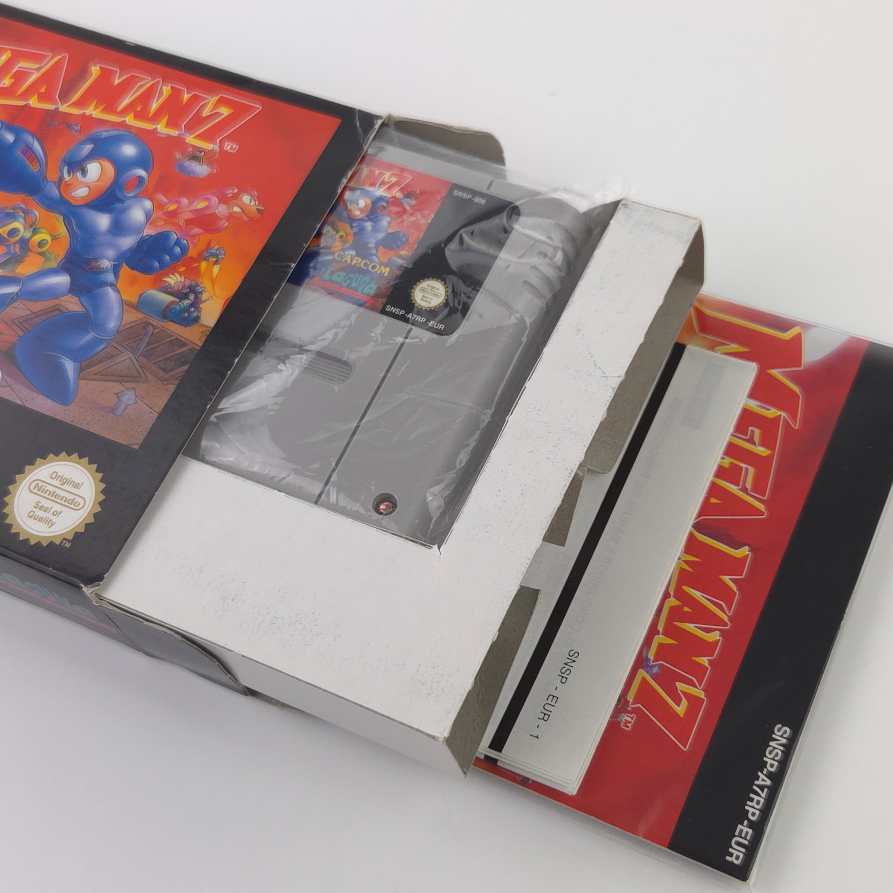 Super Nintendo Spiel – Mega Man 7 (OVP PAL)