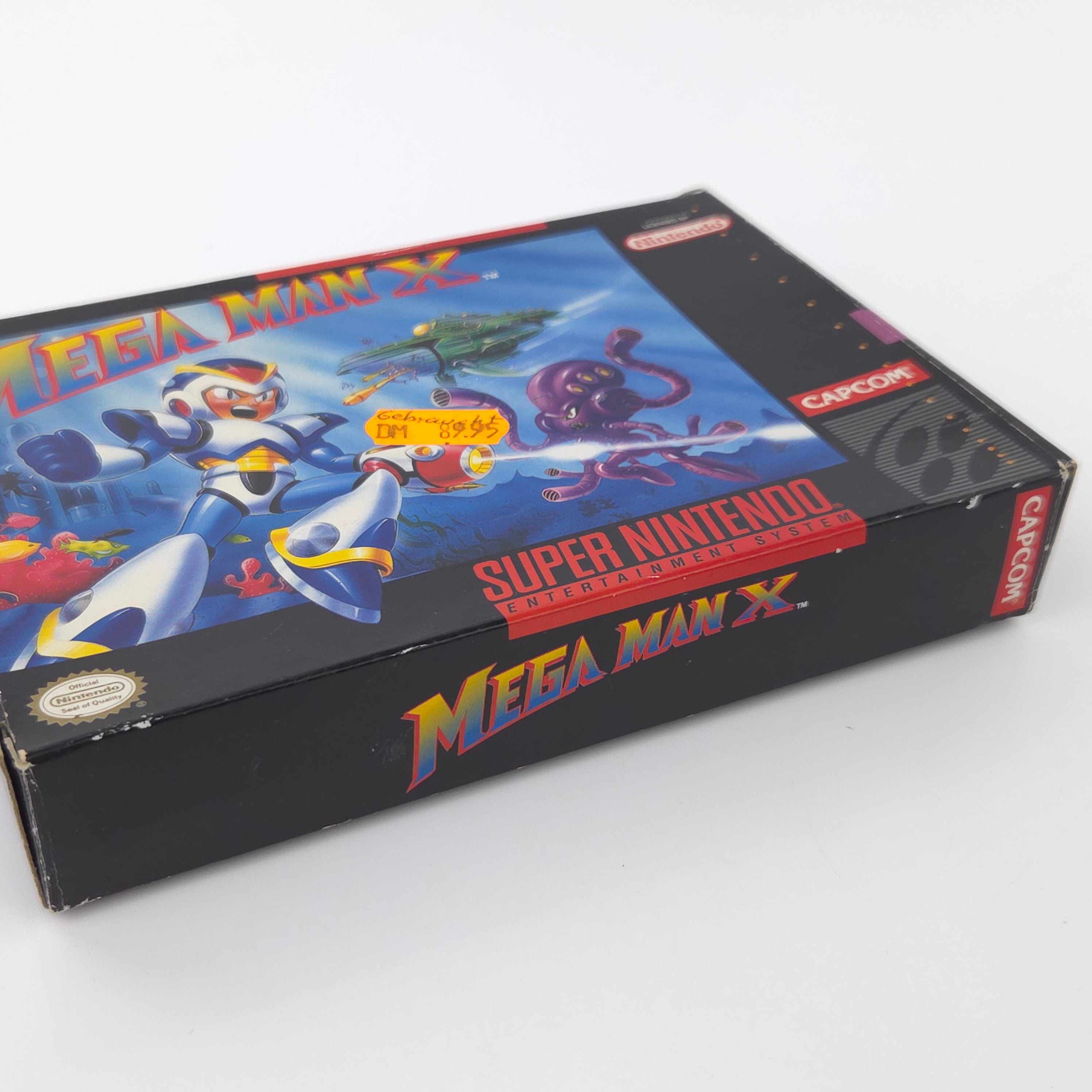 Super Nintendo Spiel – Mega Man X (SNES OVP)