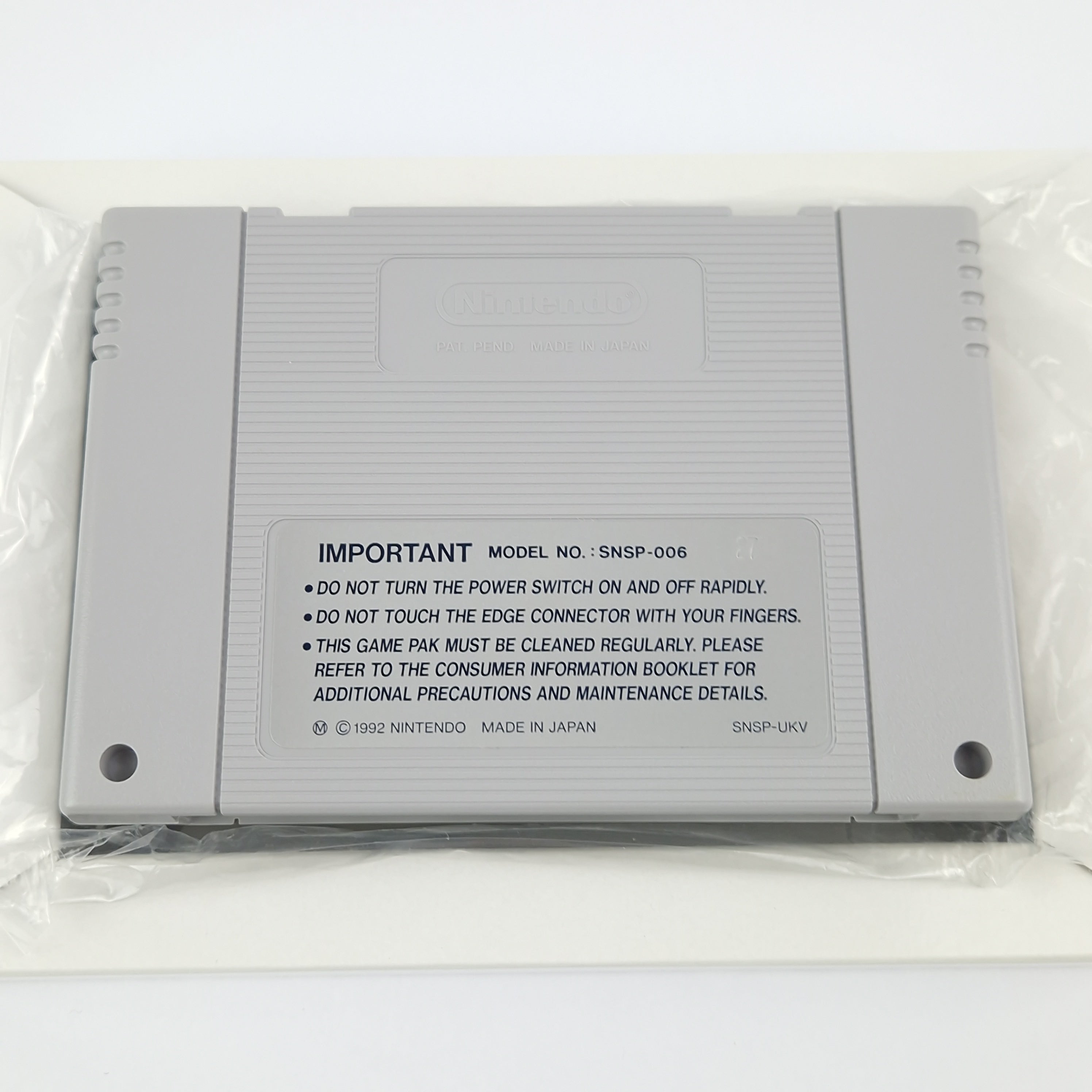 Super Nintendo Spiel – Mr. Nutz Modul Anleitung OVP PAL