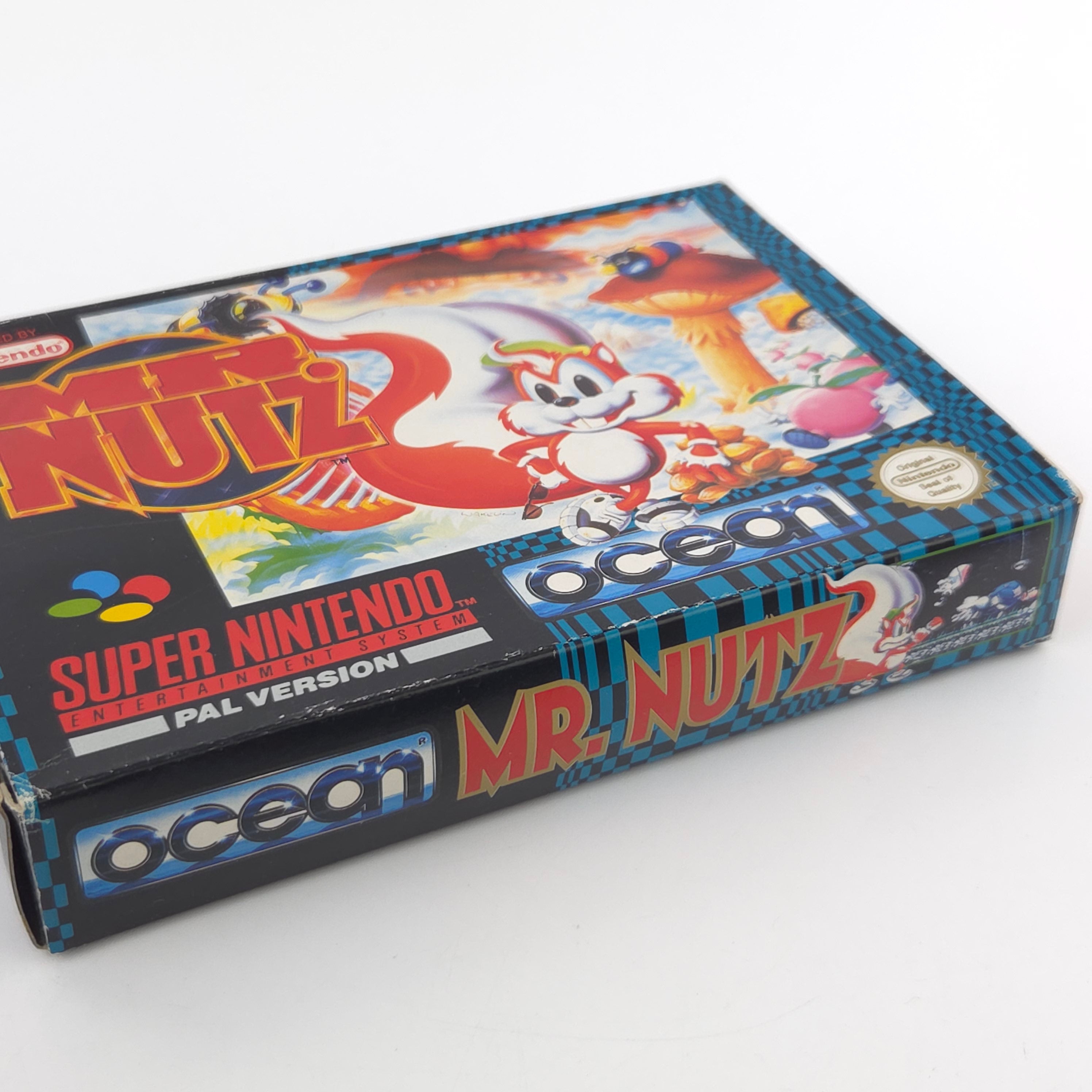 Super Nintendo Spiel – Mr. Nutz (SNES OVP PAL)