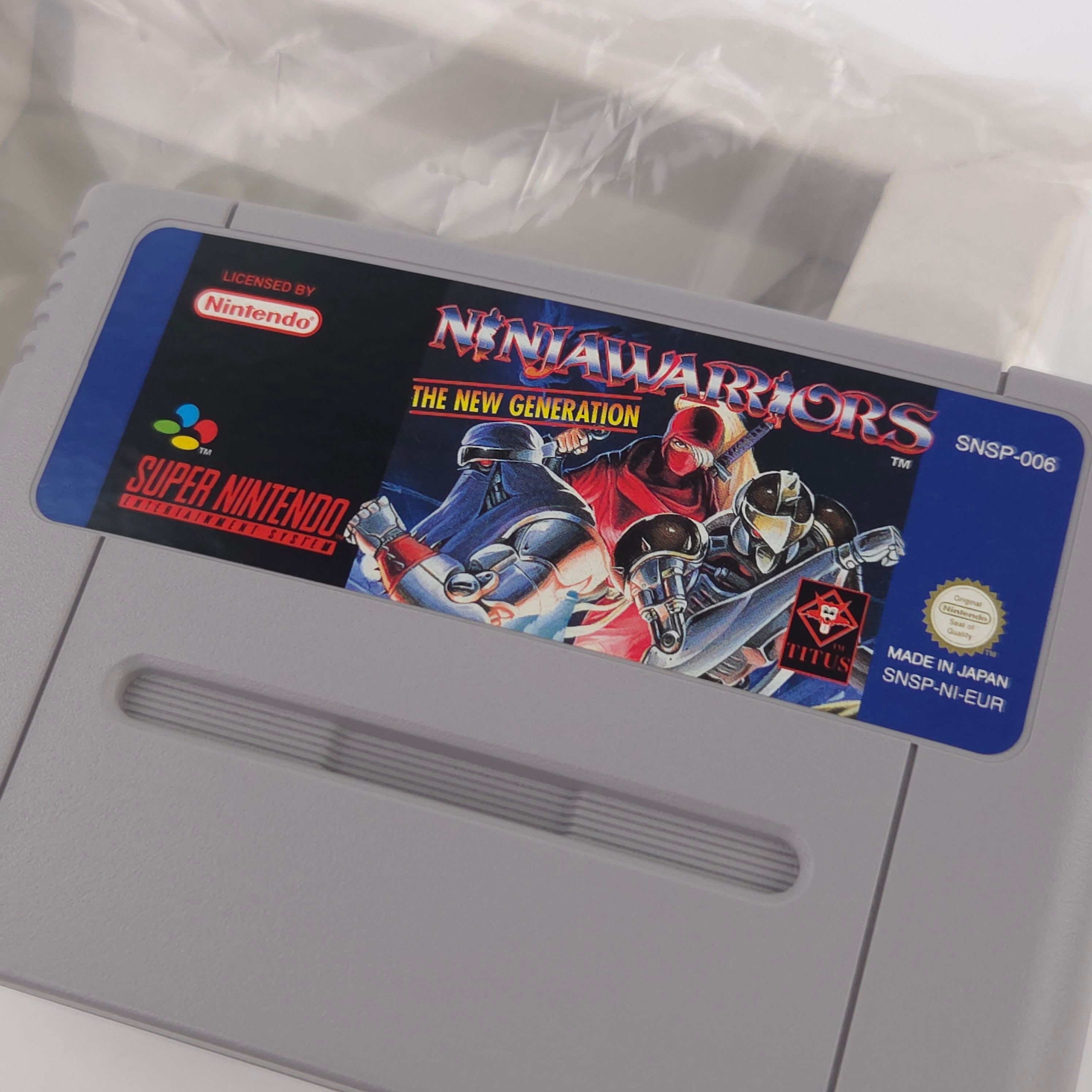 Super Nintendo Spiel – Ninja Warriors (SNES OVP)