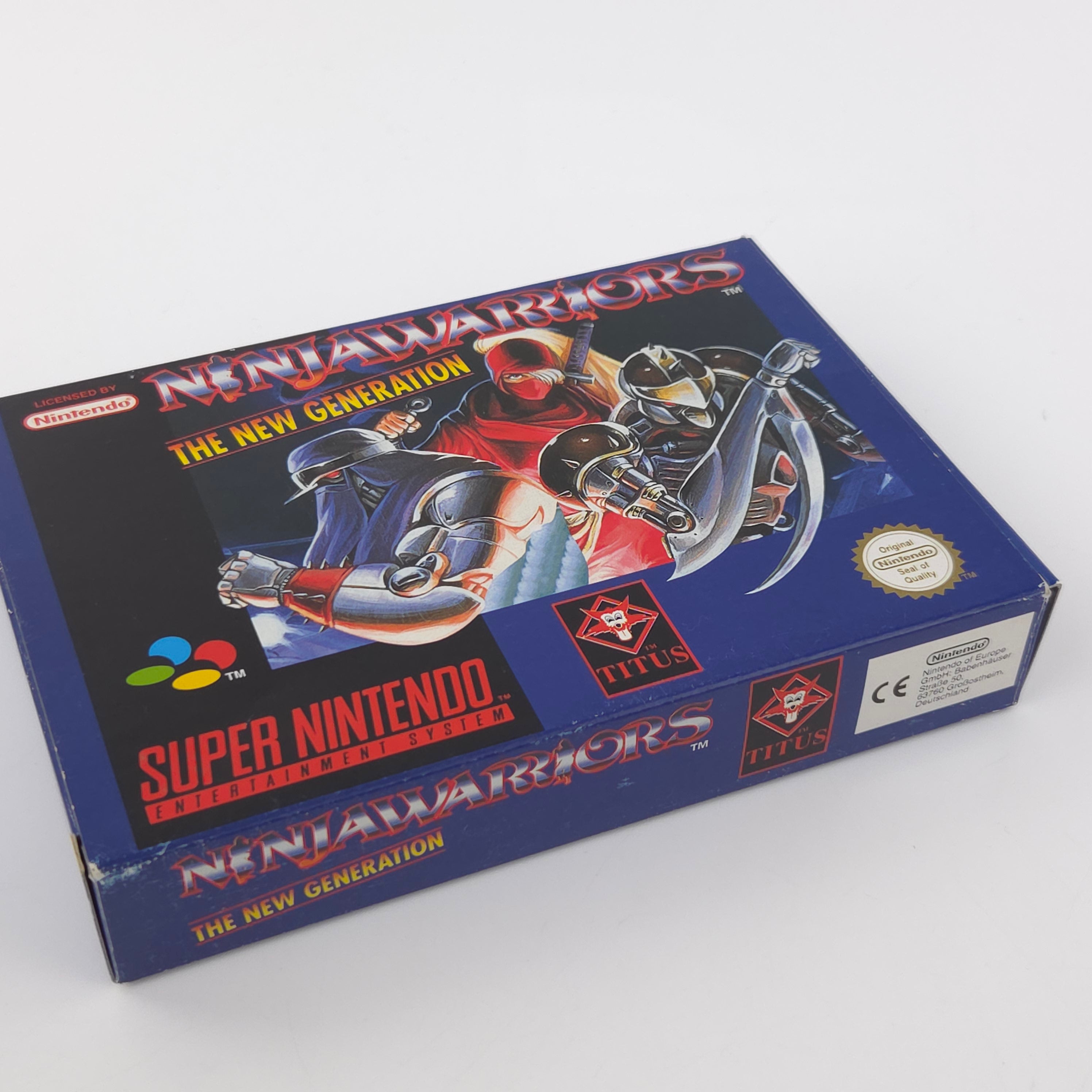 Super Nintendo Spiel – Ninja Warriors (SNES OVP)