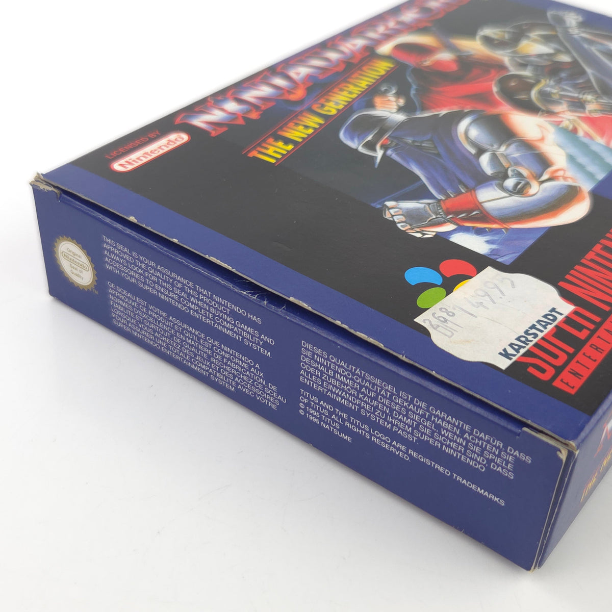 Super Nintendo Spiel Ninja Warriors OVP