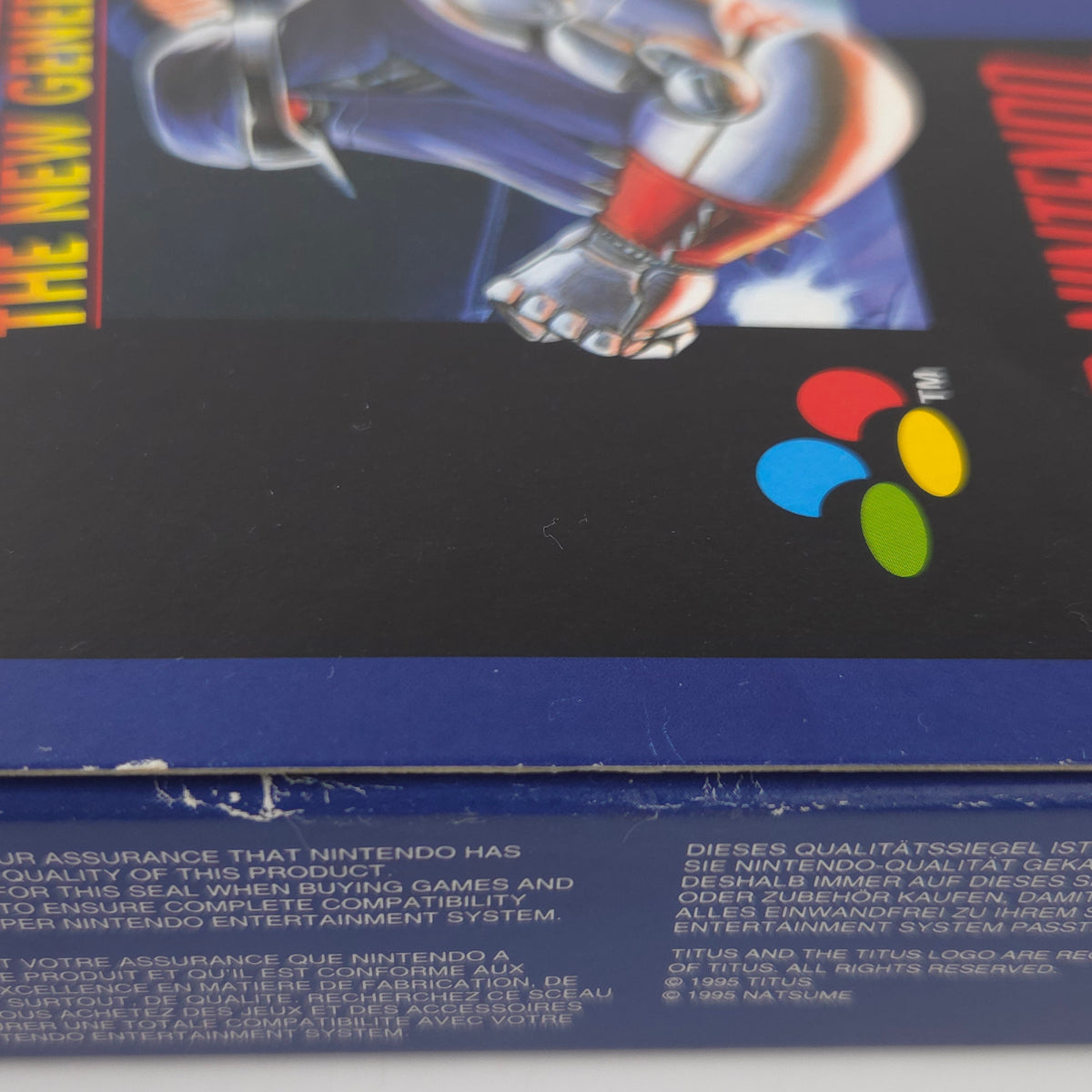 Super Nintendo Spiel Ninja Warriors OVP PAL EUR