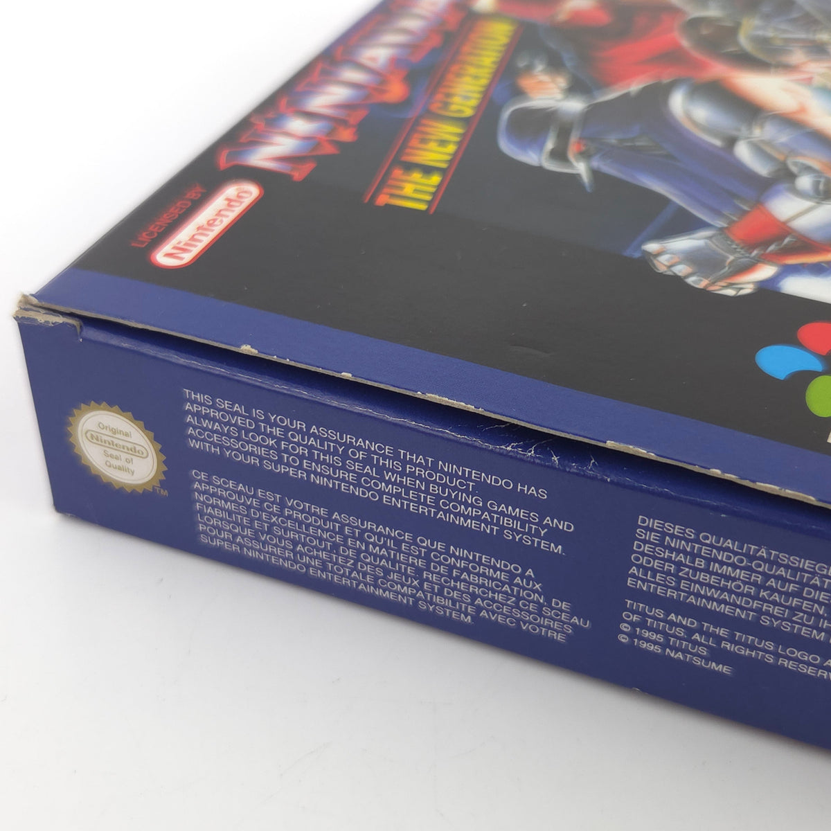 Super Nintendo Spiel Ninja Warriors OVP