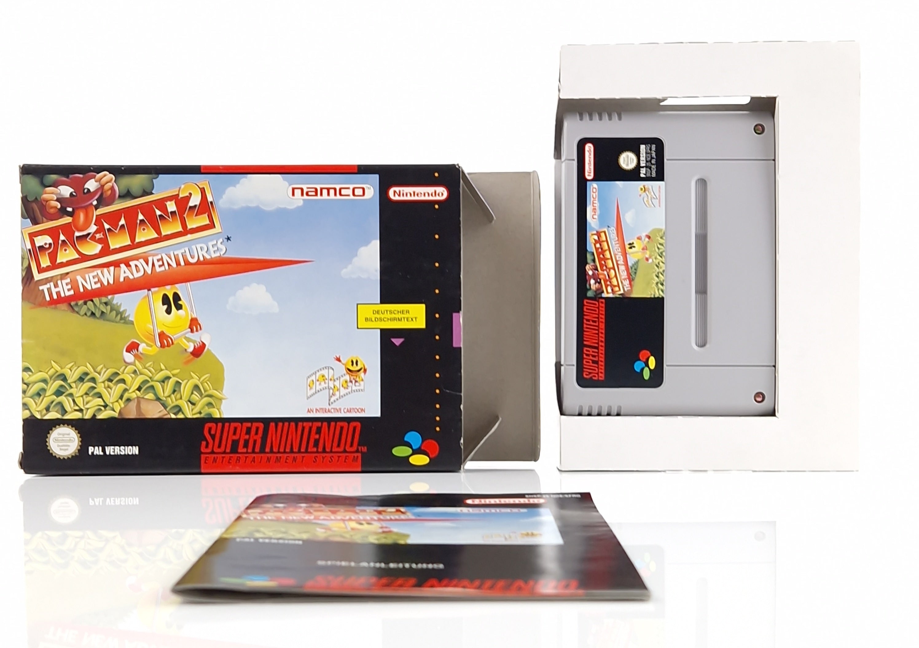 Super Nintendo Spiel – Pac-Man 2 The New Adventures OVP PAL