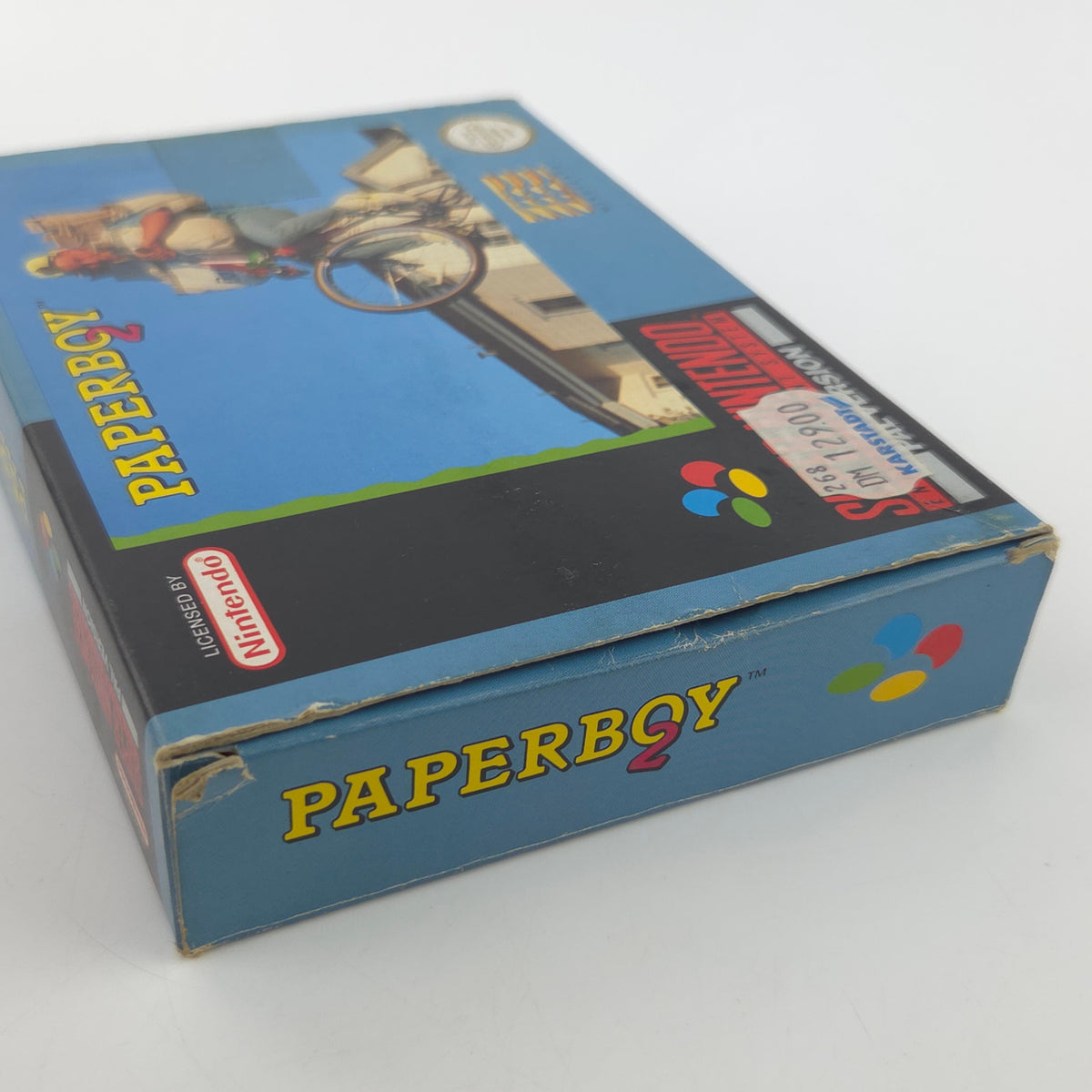 Super Nintendo Spiel Paperboy 2 OVP PAL DE