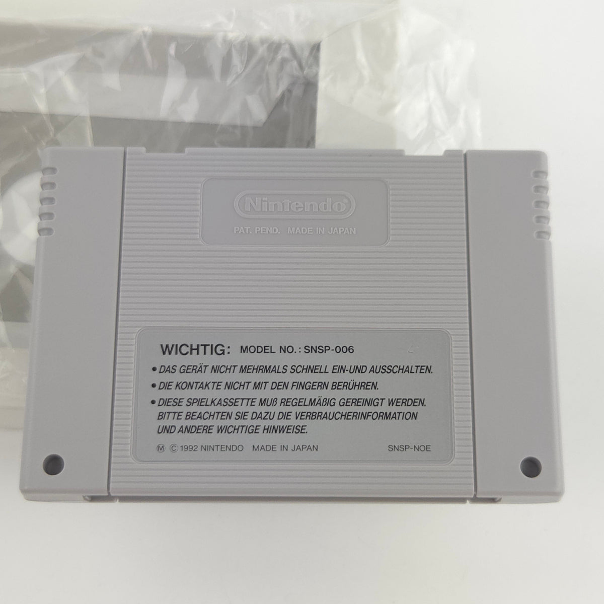 Super Nintendo Spiel Phalanx Komplett OVP PAL NOE