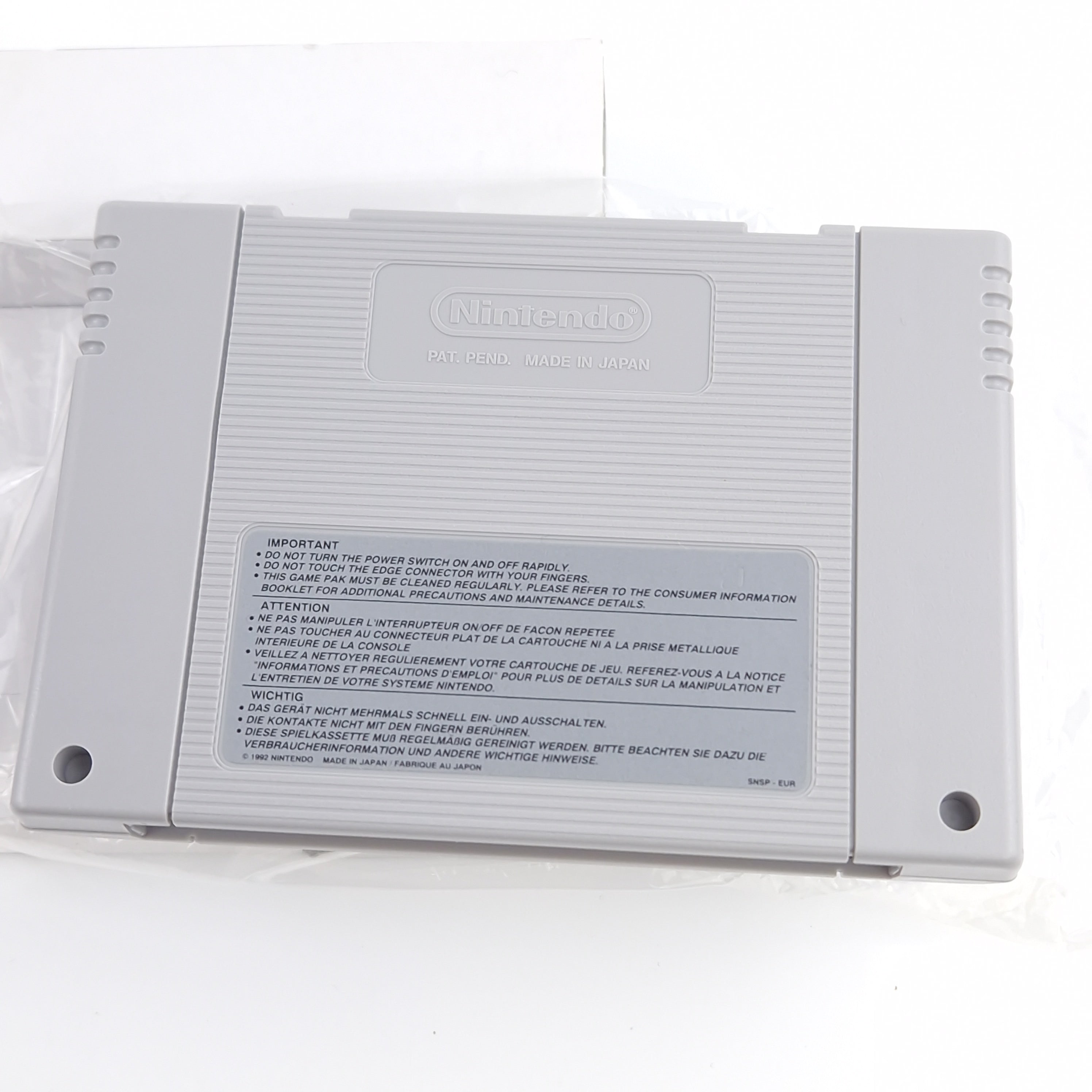 Super Nintendo Spiel – Phantom 2040 SNES OVP PAL