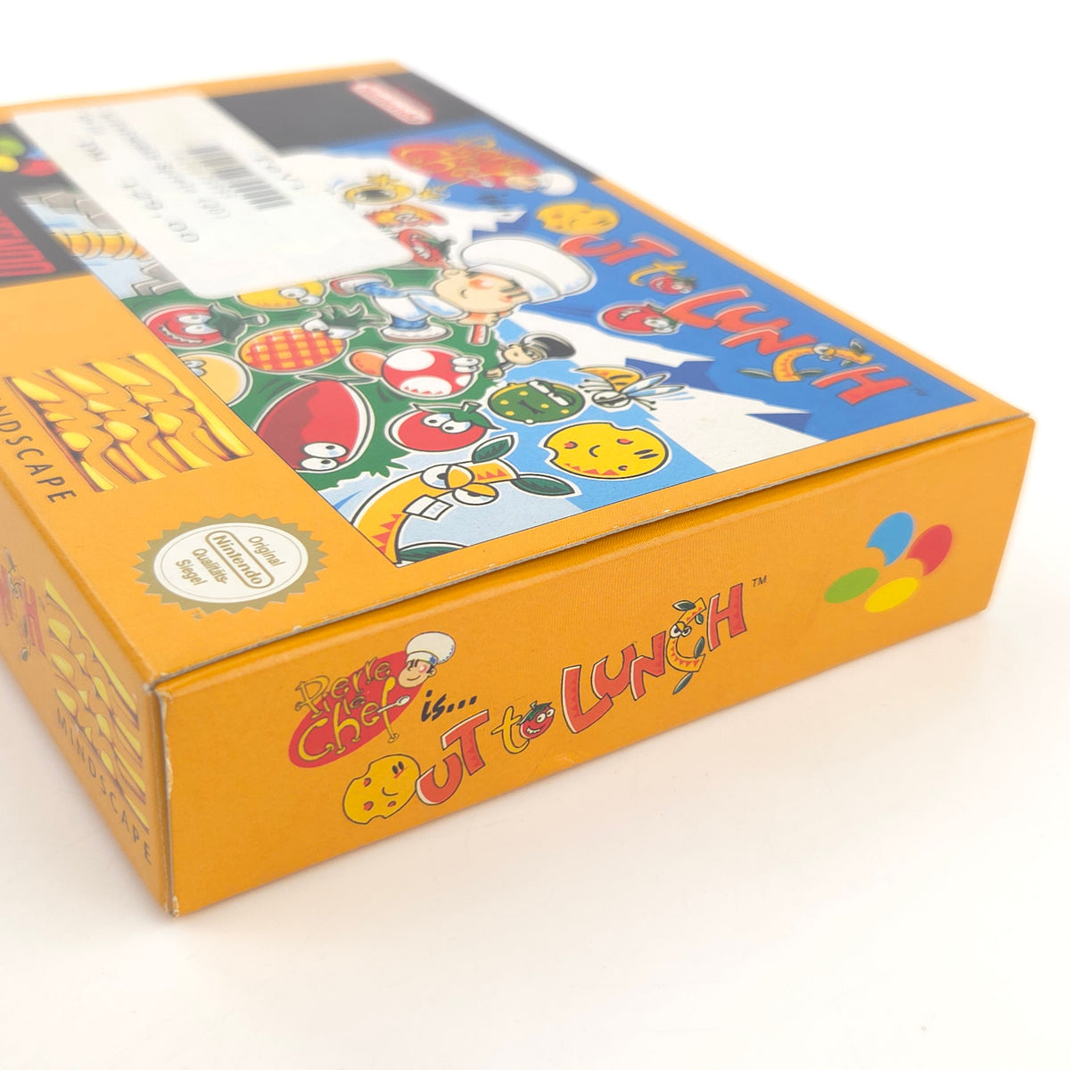 Super Nintendo Spiel Pierre le Chef OVP PAL